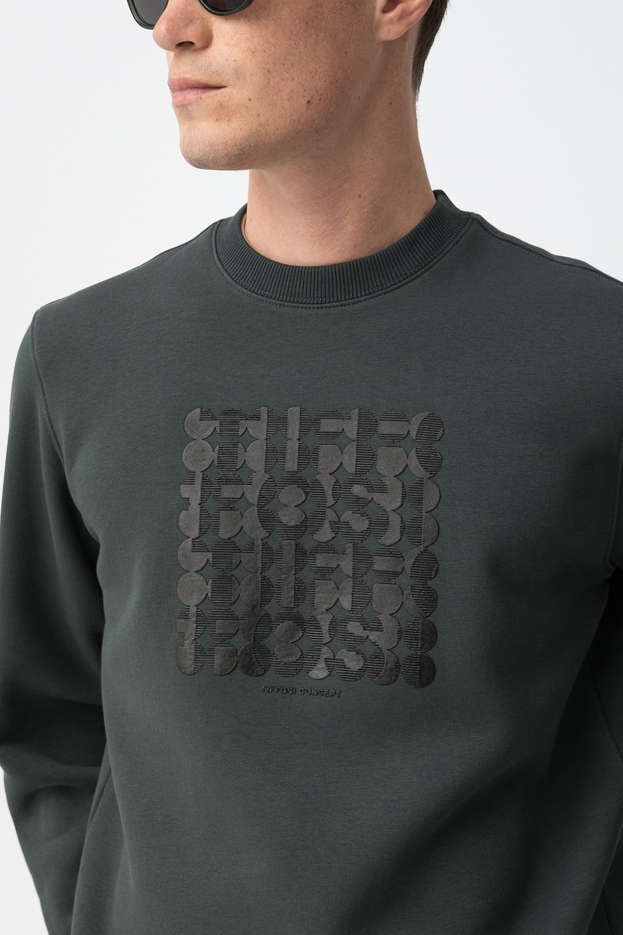 Sweatshirt Verde Casual