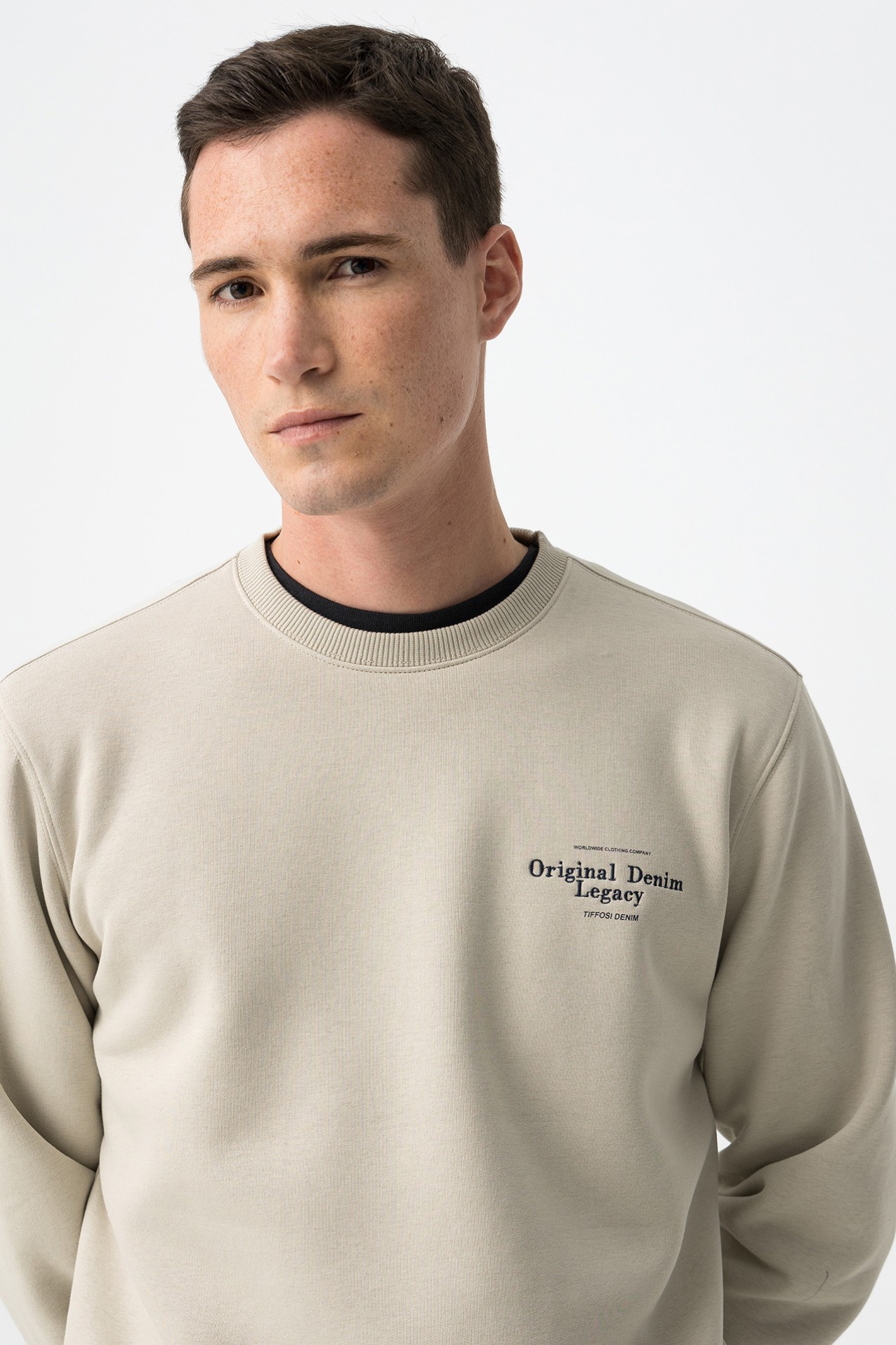 Sweatshirt Bege Casual