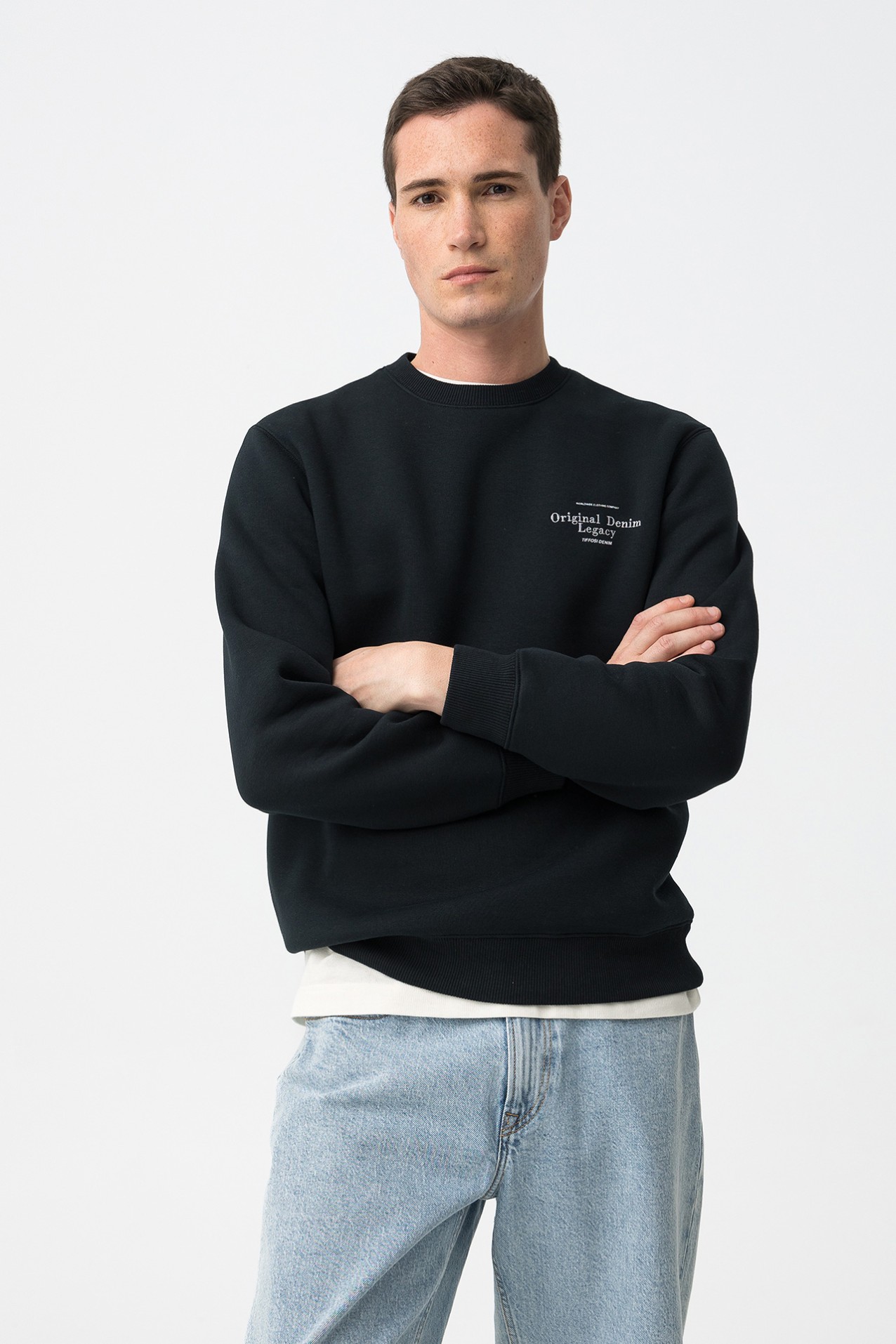 Sudadera azul marino