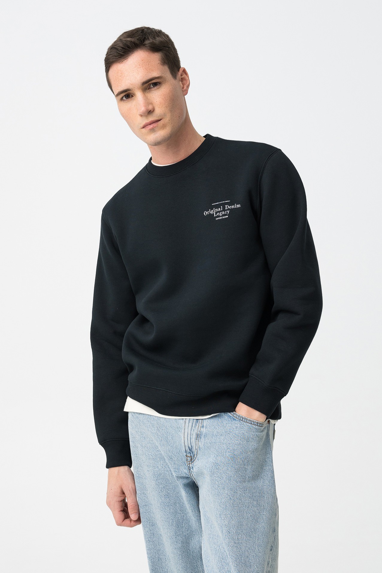 Sudadera azul marino