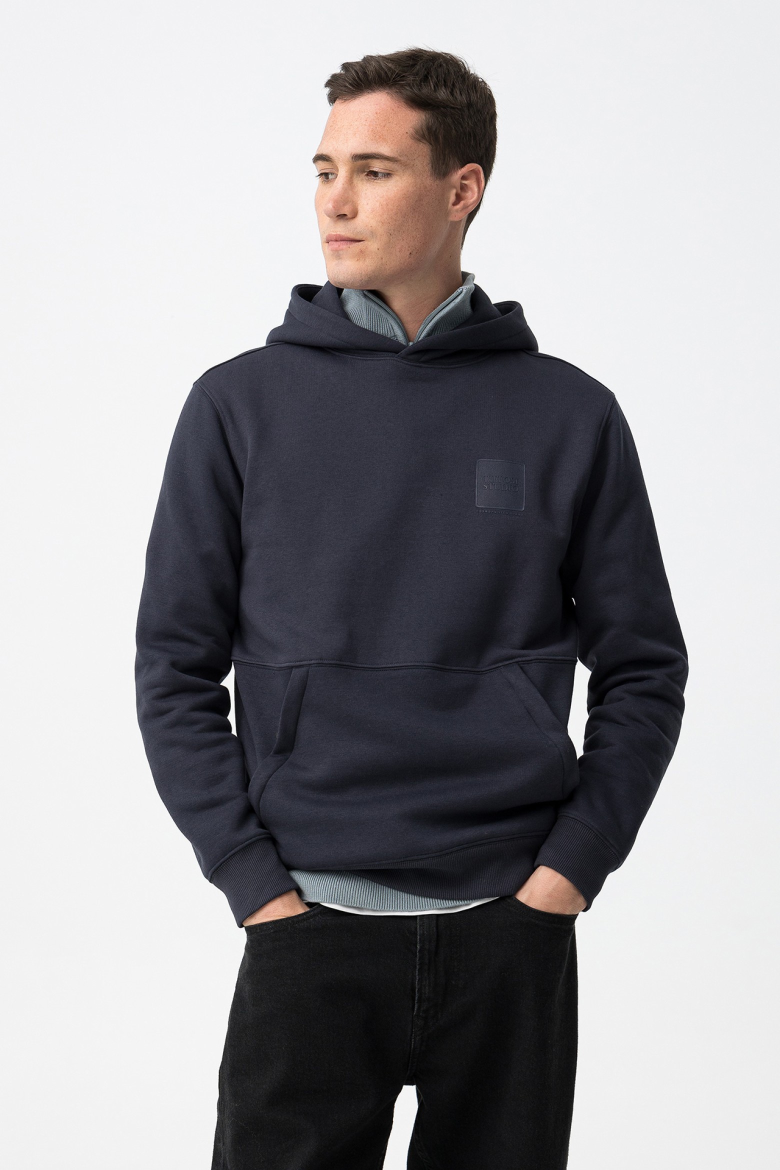 Hoodie Azul Regular
