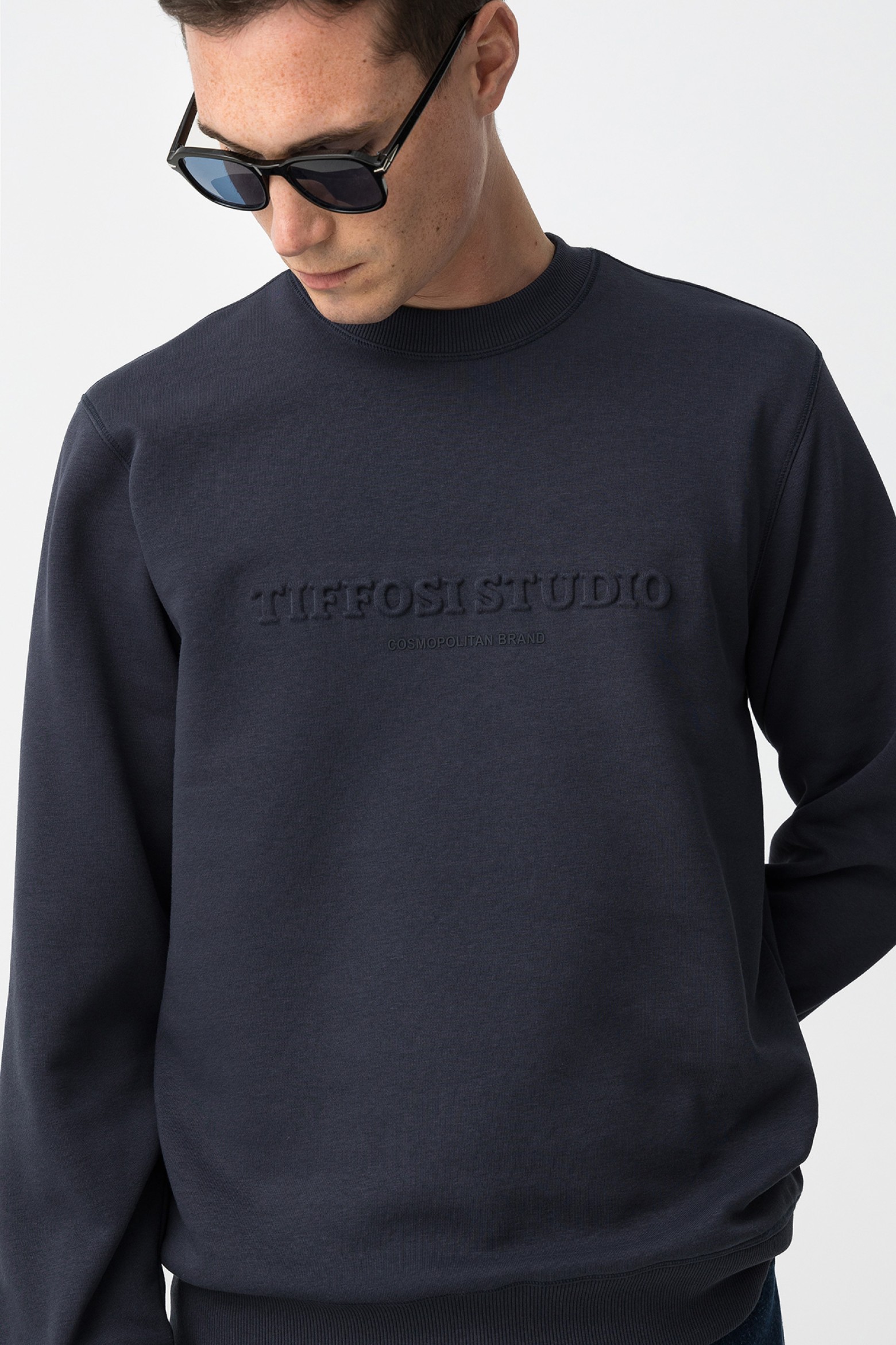 Sweatshirt Azul Casual