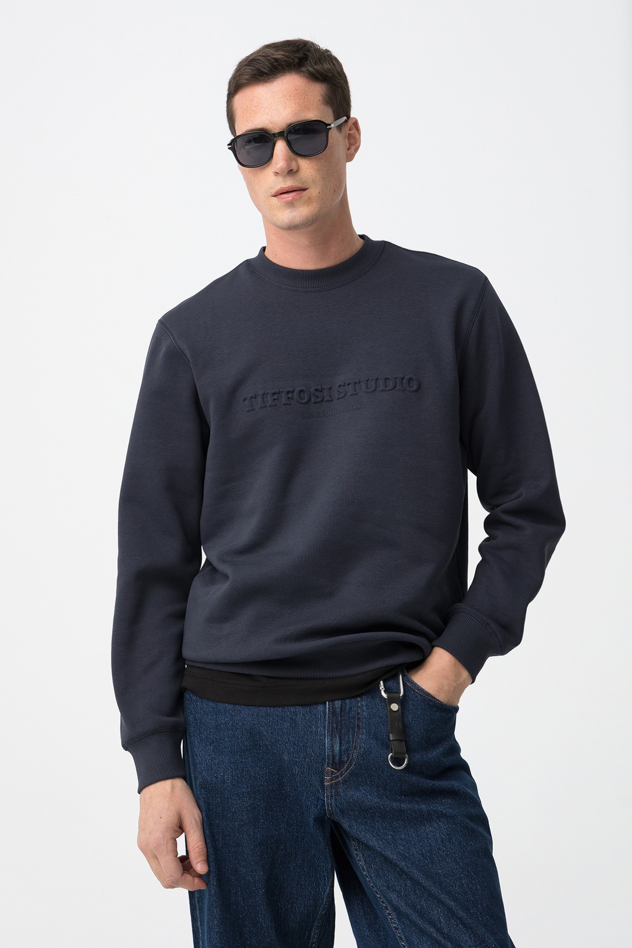 Sweatshirt Azul Casual