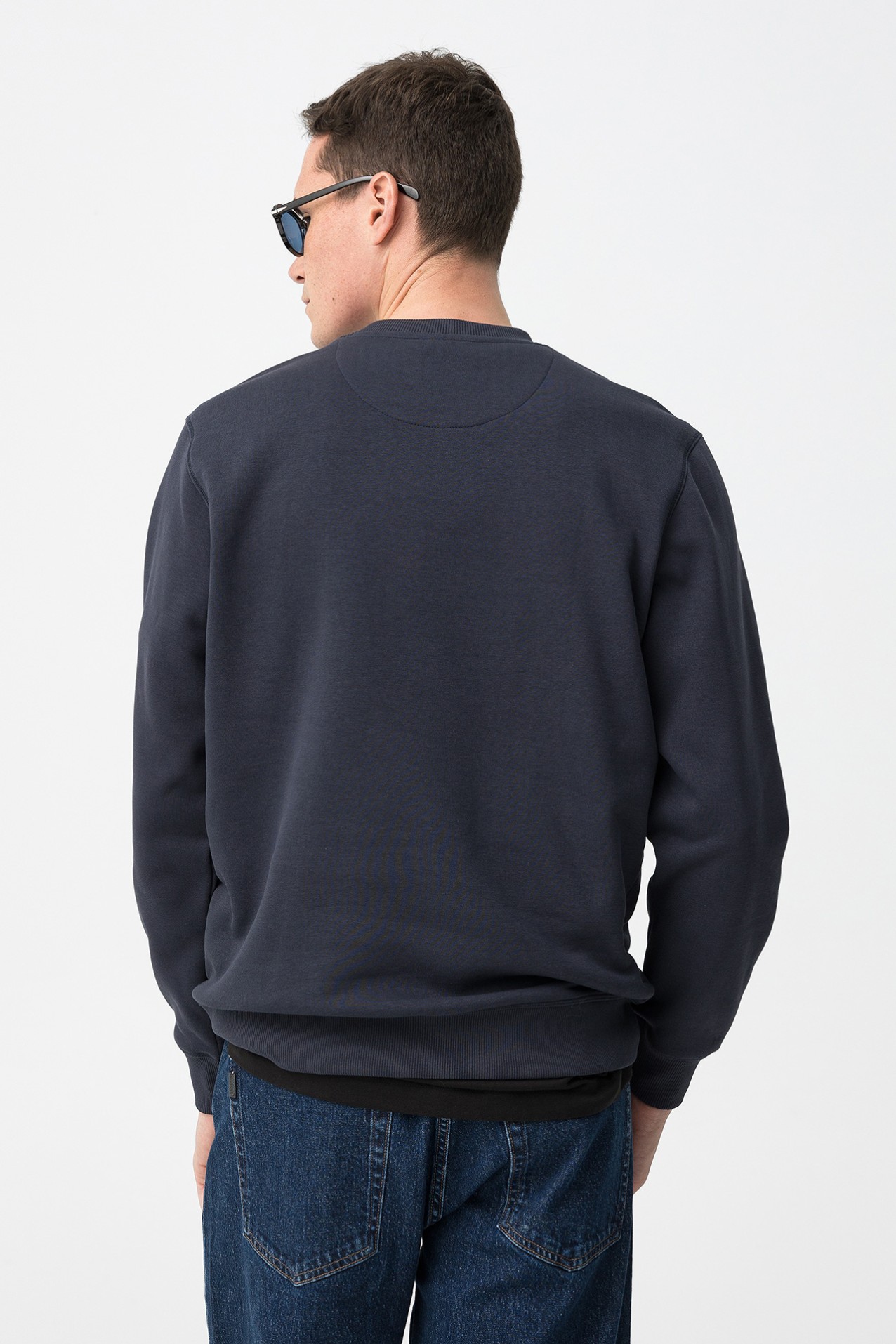 Sweatshirt Azul Casual