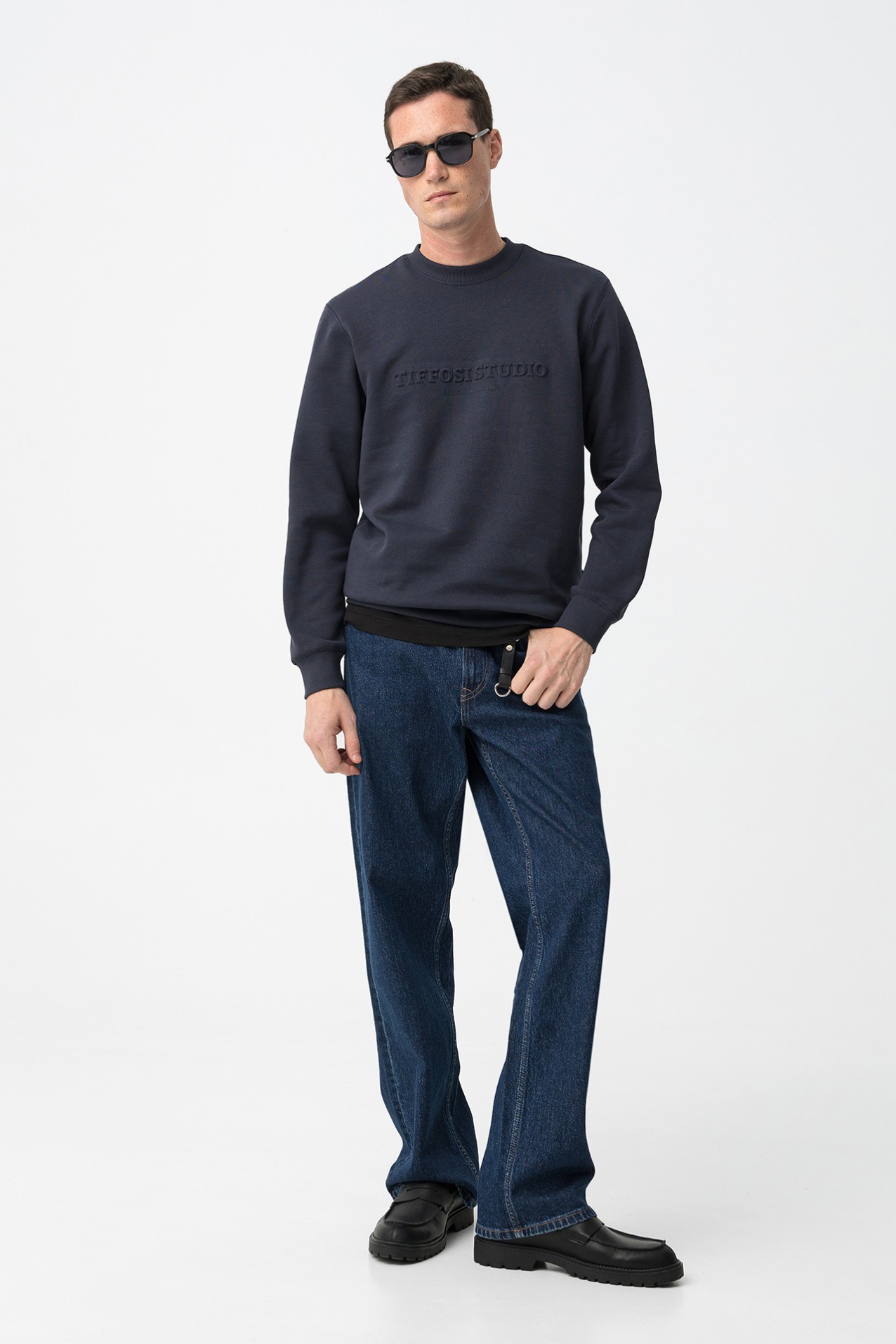 Sweatshirt Azul Casual