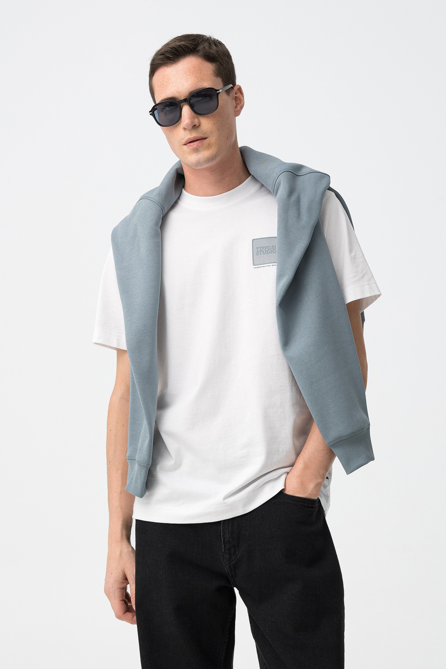 Camiseta Blanca Manga Corta