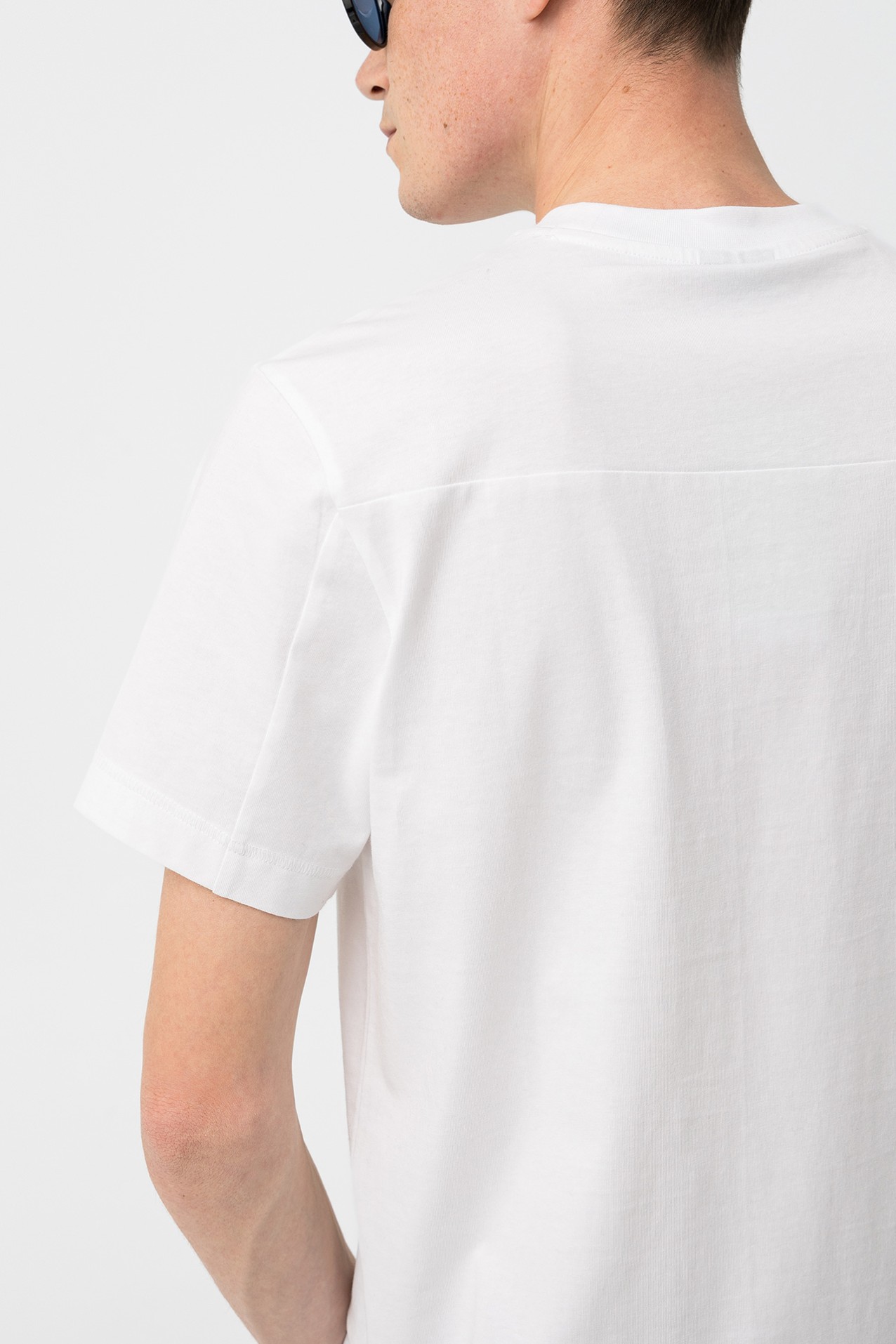 Camiseta Blanca Manga Corta