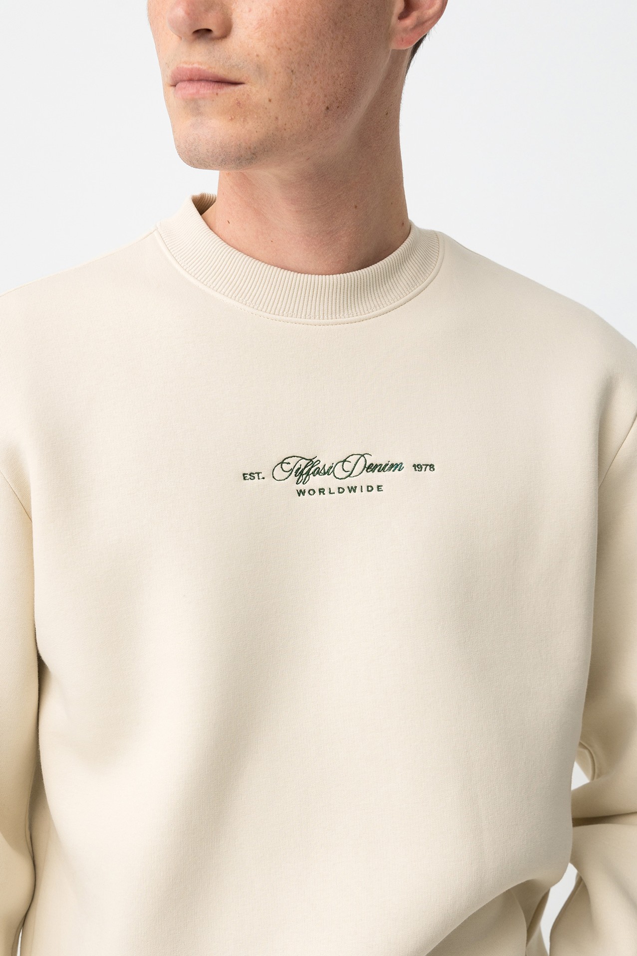 Sweatshirt Bege Casual