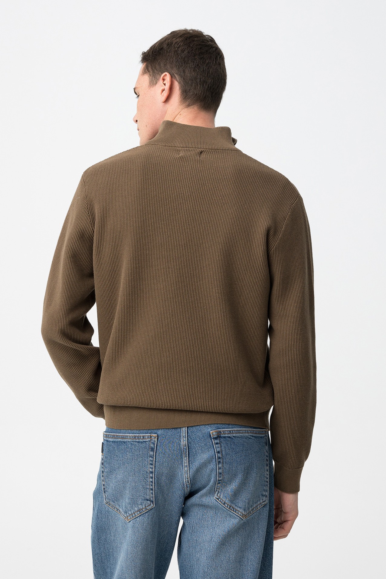 Camisola Tricotada Castanha