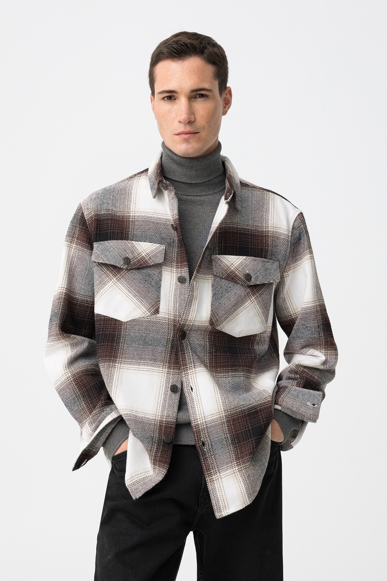 Camisa Oversized de Flanela