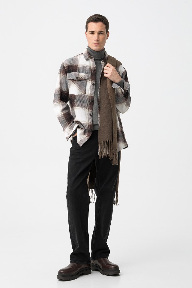 Camisa Oversized de Flanela