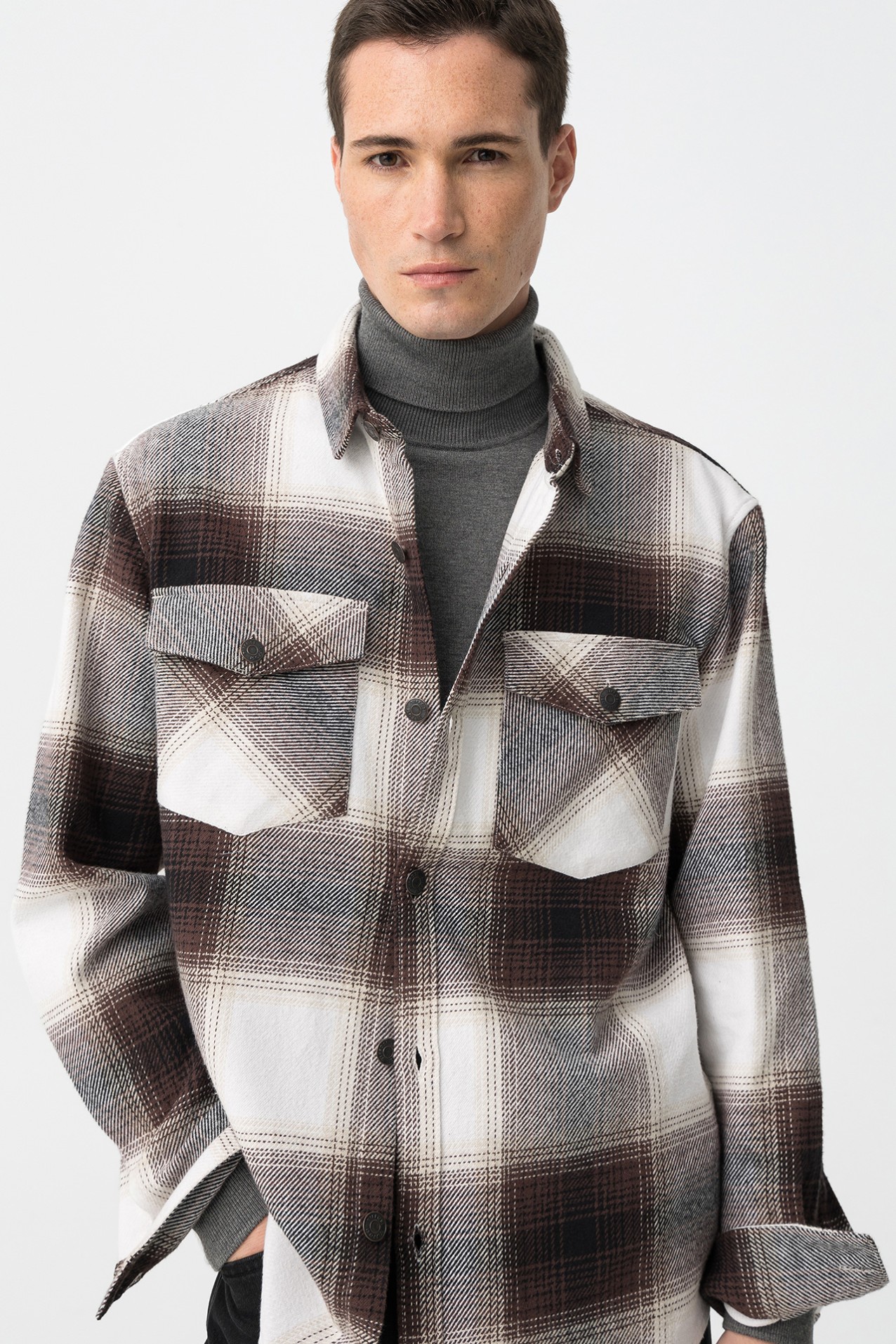 Camisa Oversized de Flanela