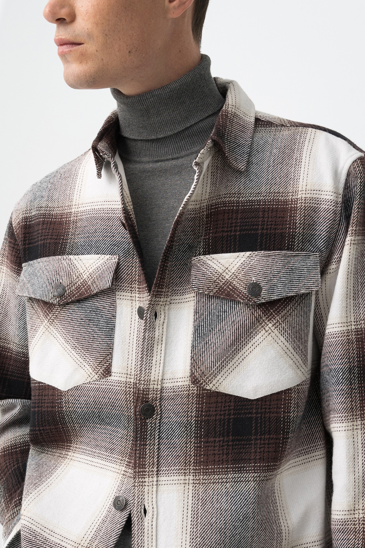 Camisa Oversized de Flanela