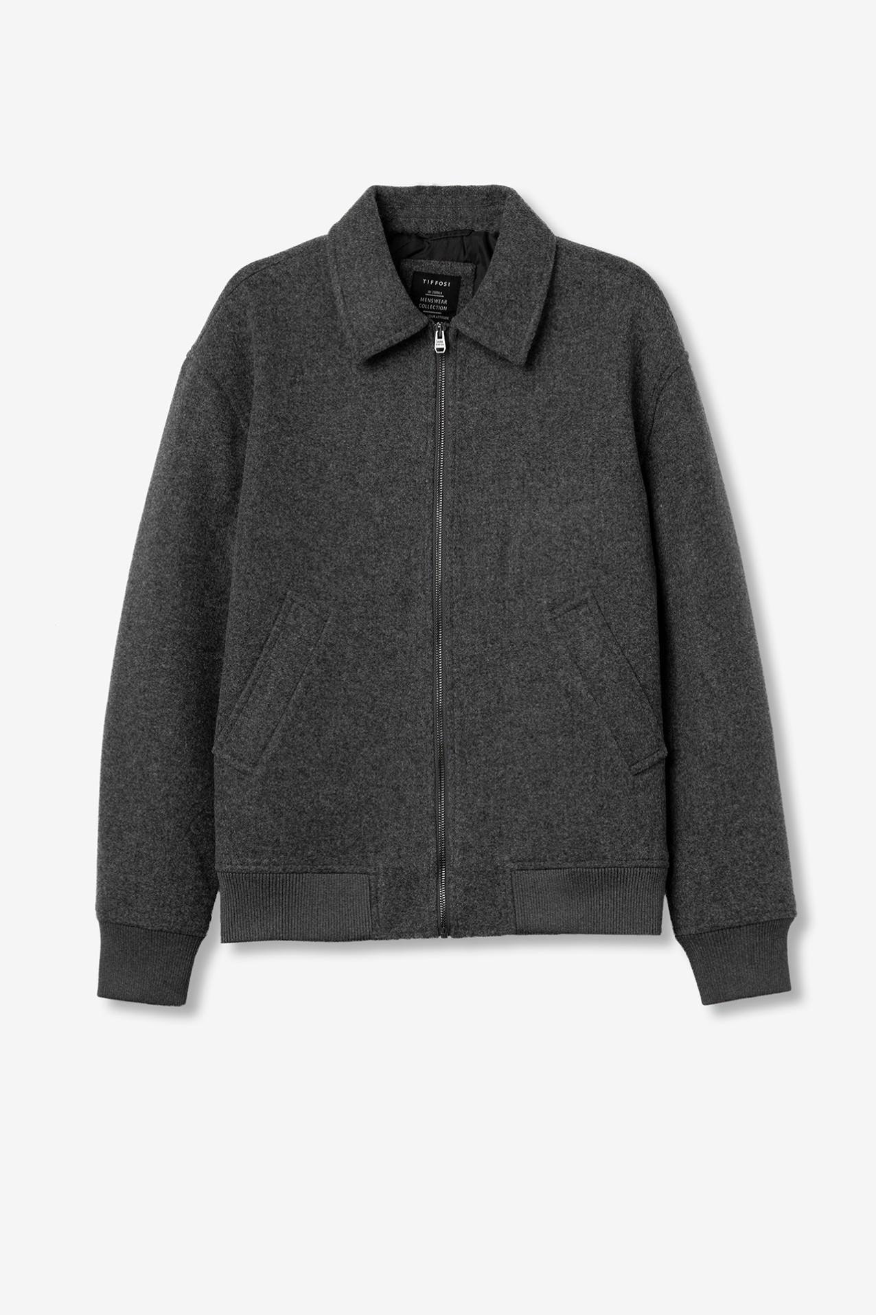 Textured Regular Fit Jacket