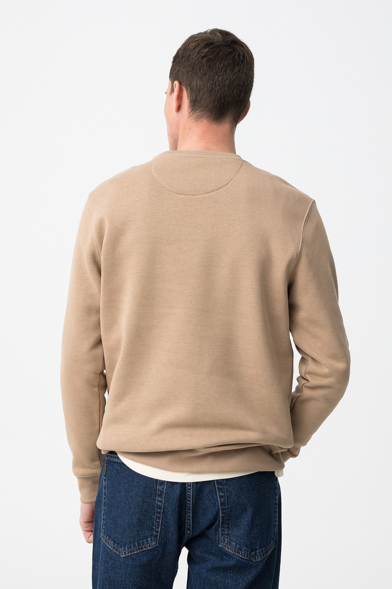 Sweatshirt Bege Casual