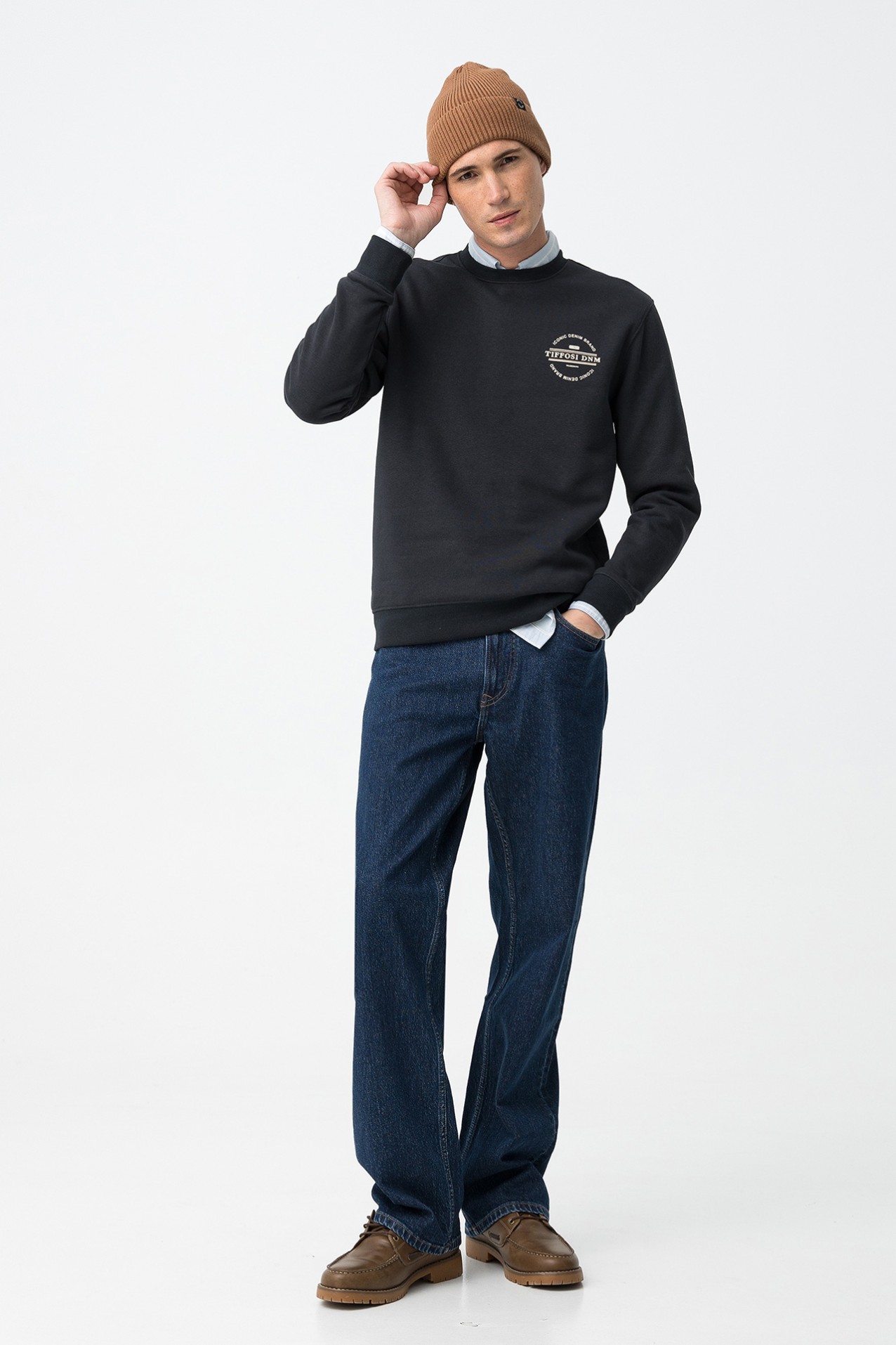 Sudadera azul marino oscuro