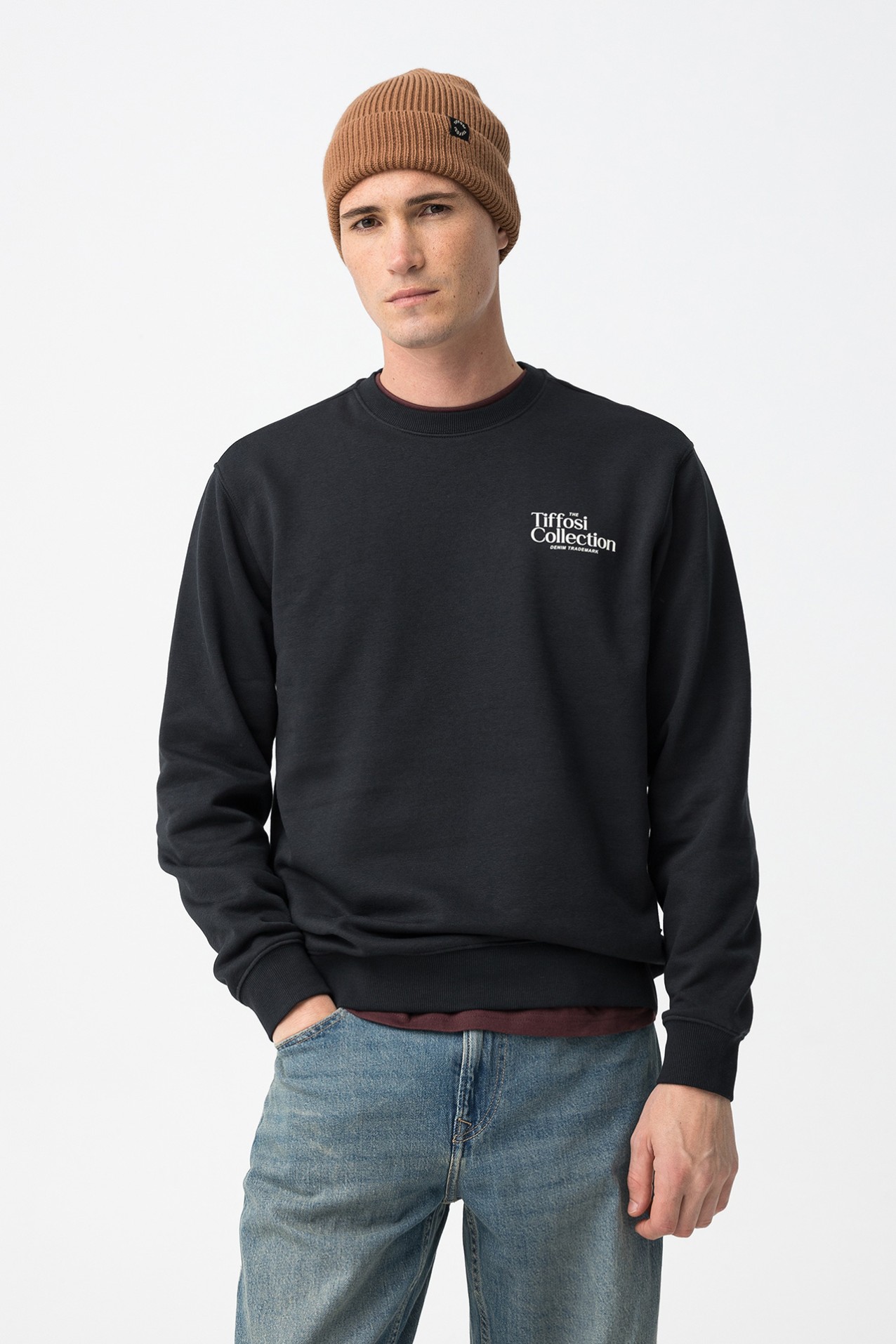 Sweatshirt Azul Marinho Escuro