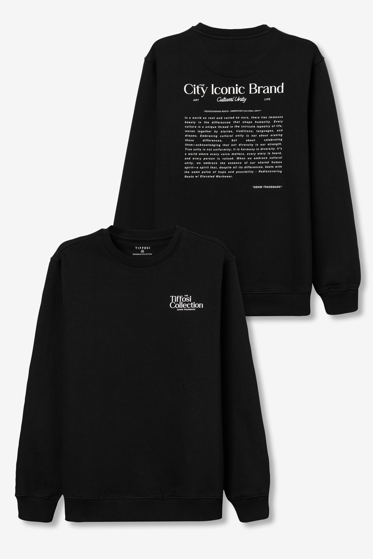 Sweatshirt Azul Marinho Escuro