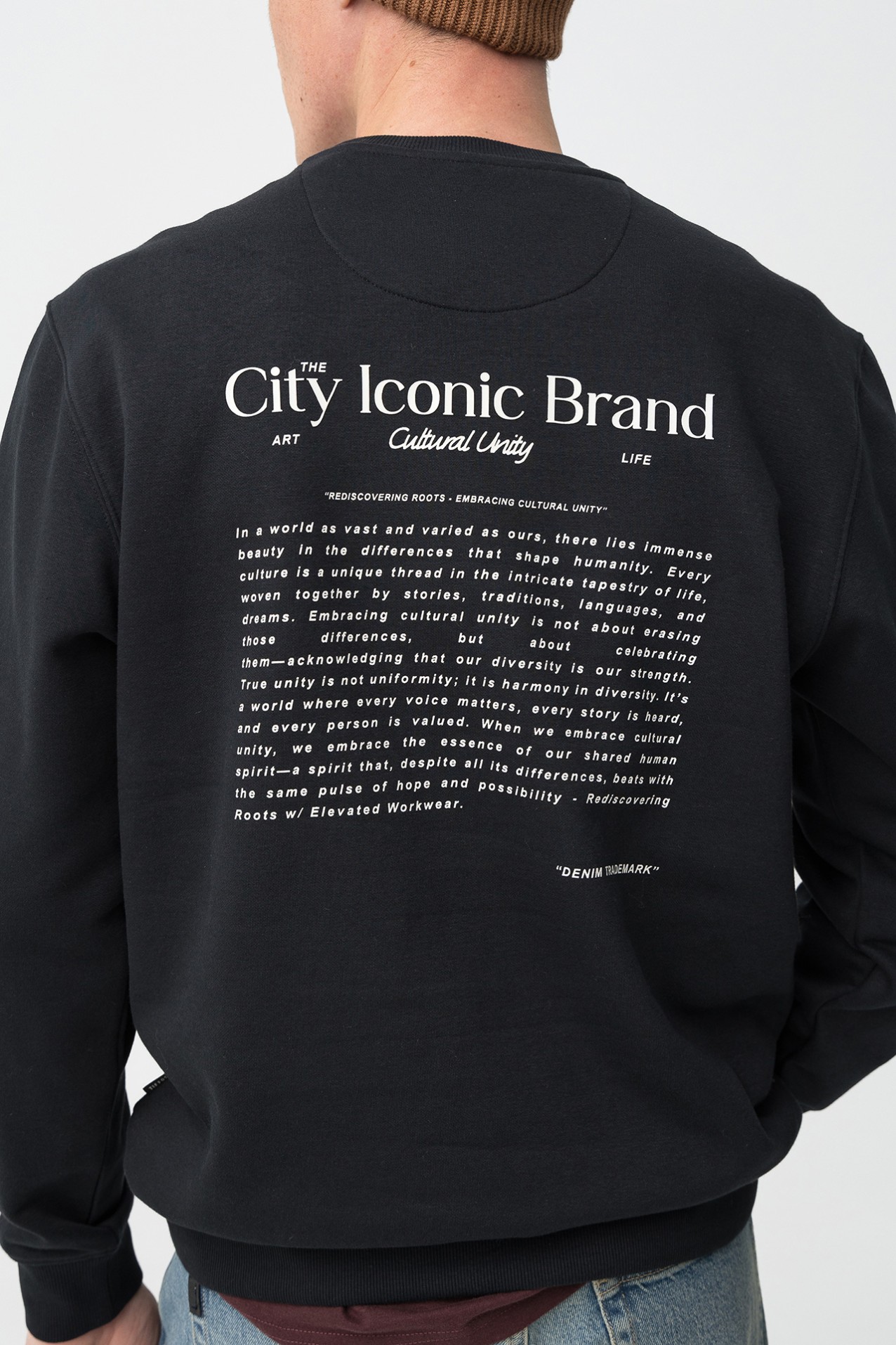 Sweatshirt Azul Marinho Escuro