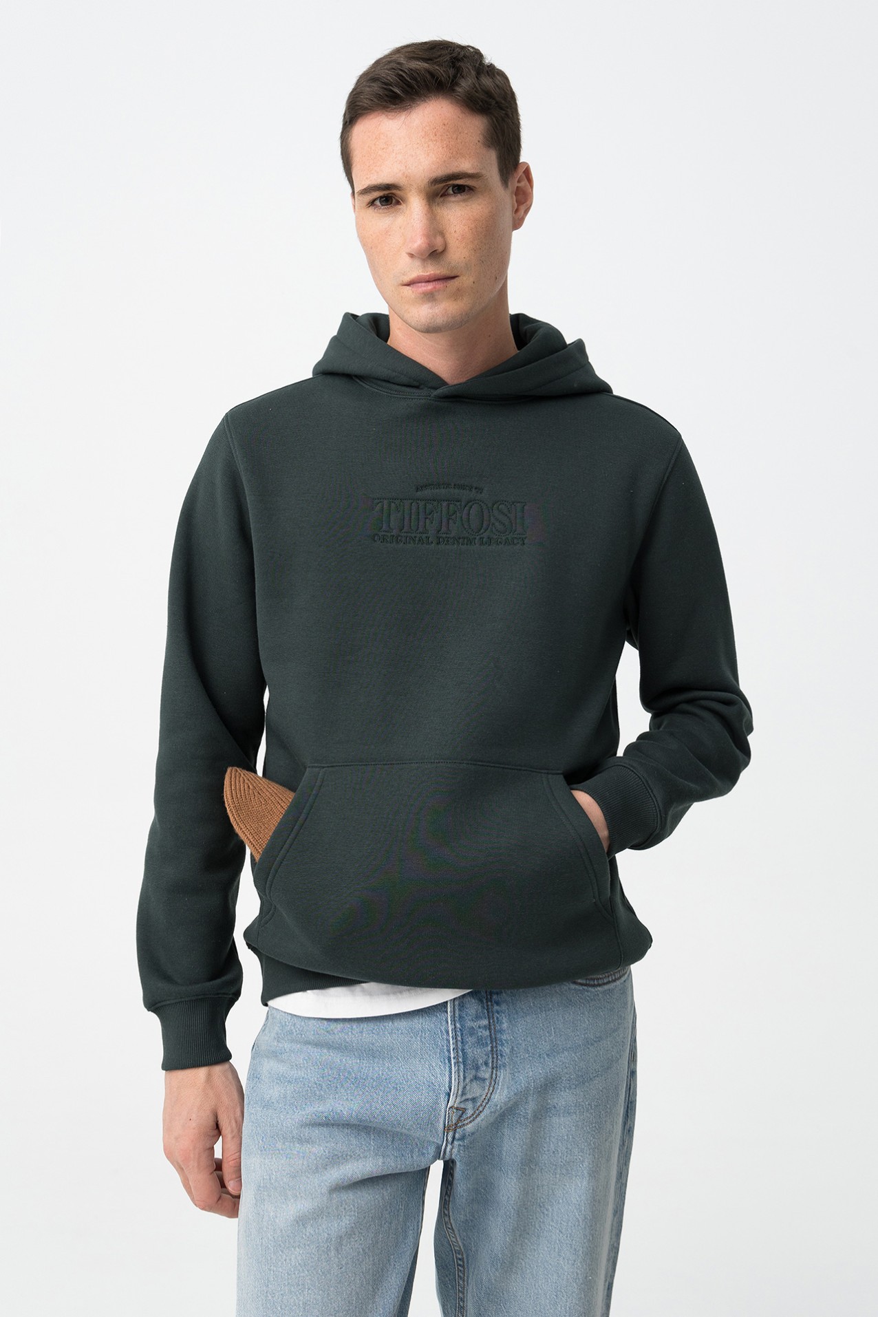 Hoodie Verde Casual