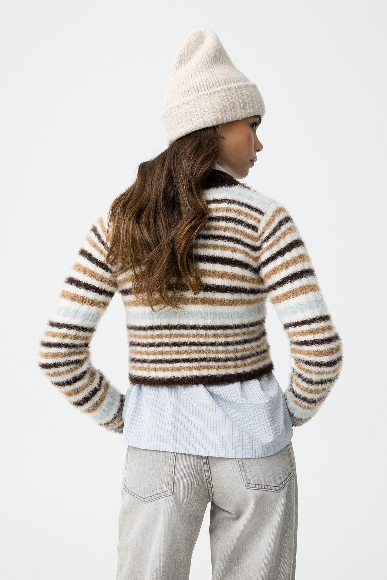 Cardigan Tricotado Slim