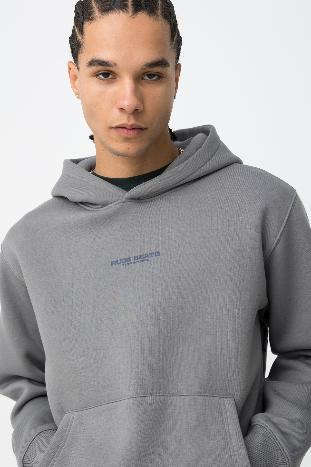 Hoodie Cinza