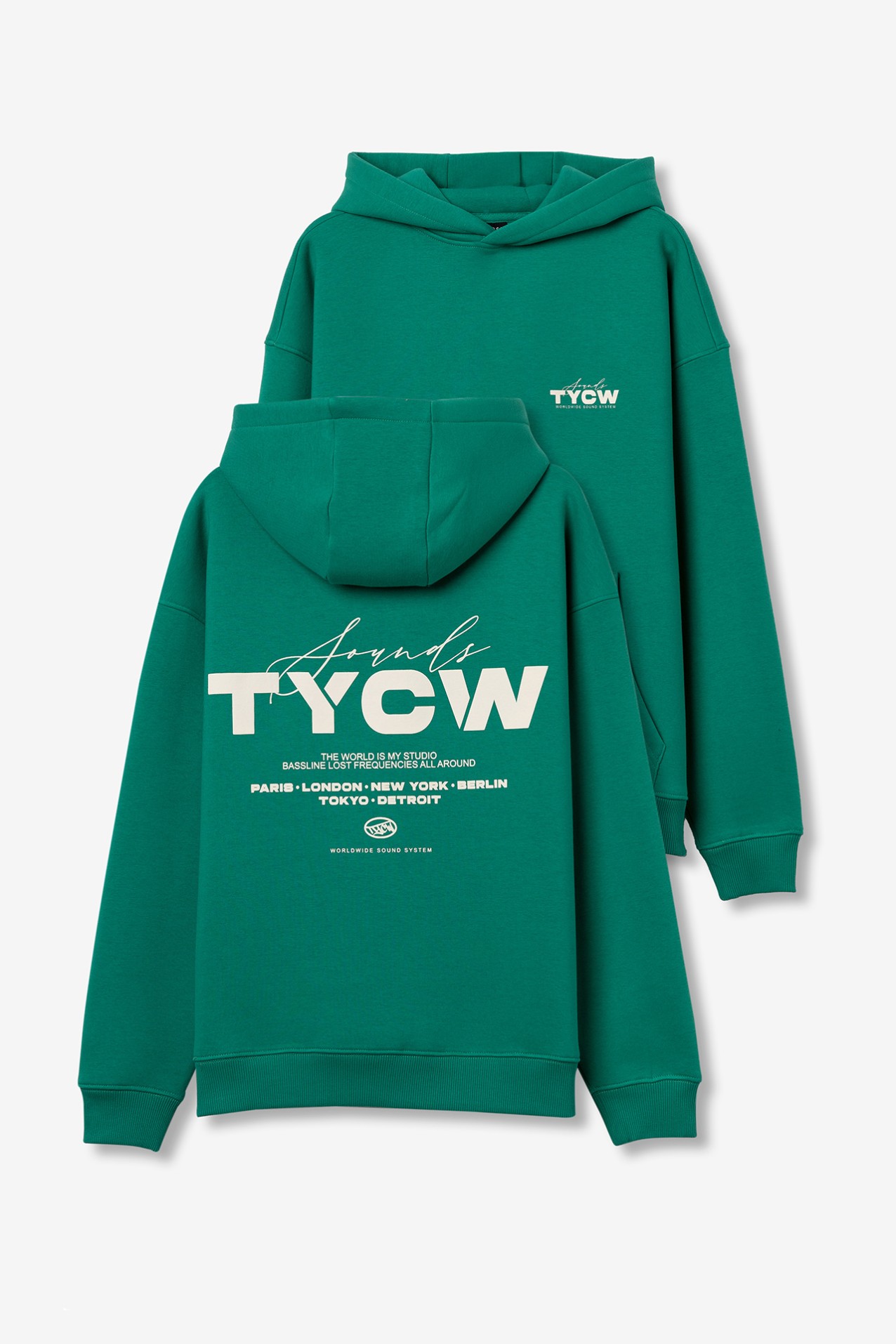 Green Hoodie