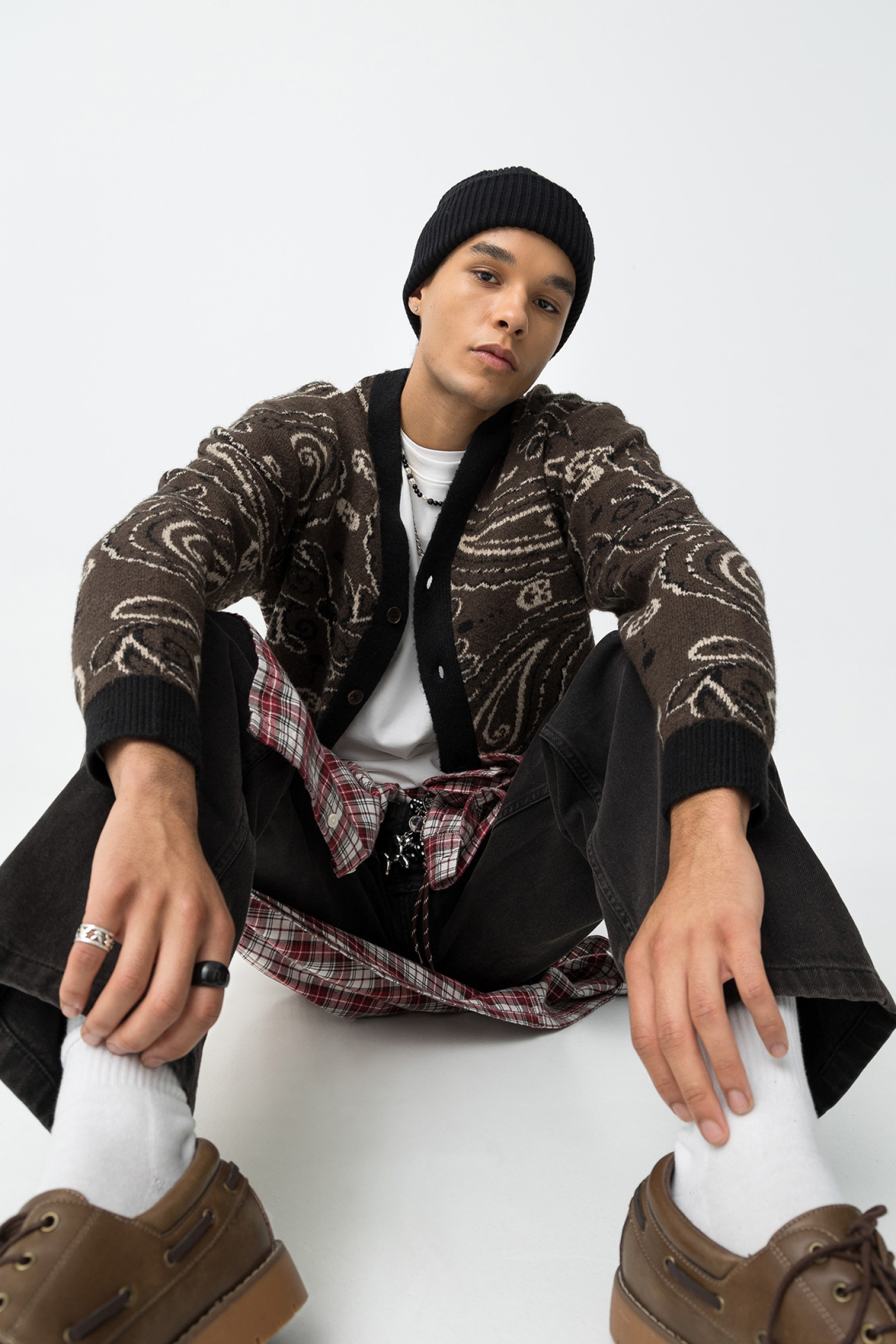 Cardigan Tricotado Relaxed