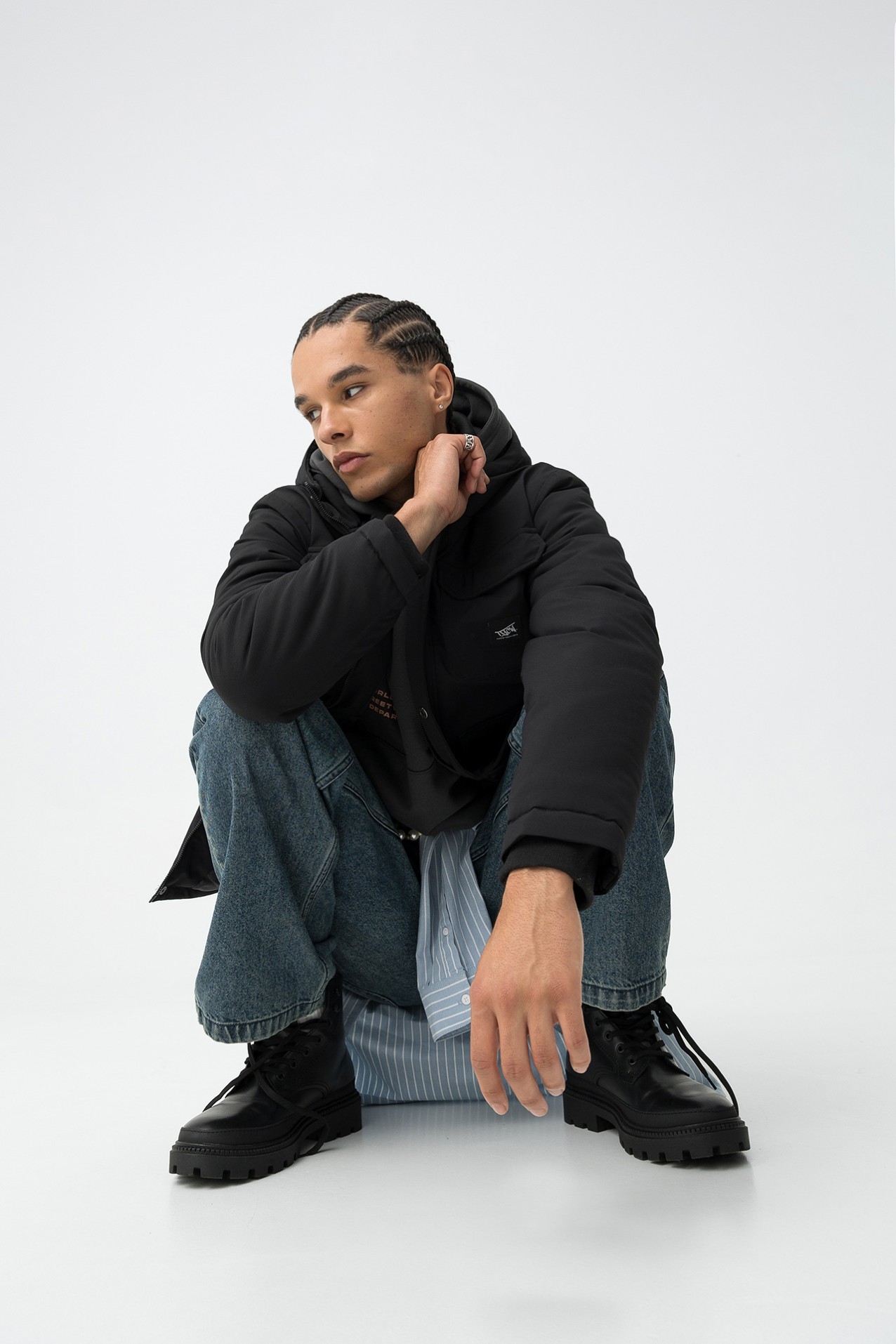 Casaco Comprido Acolchoado