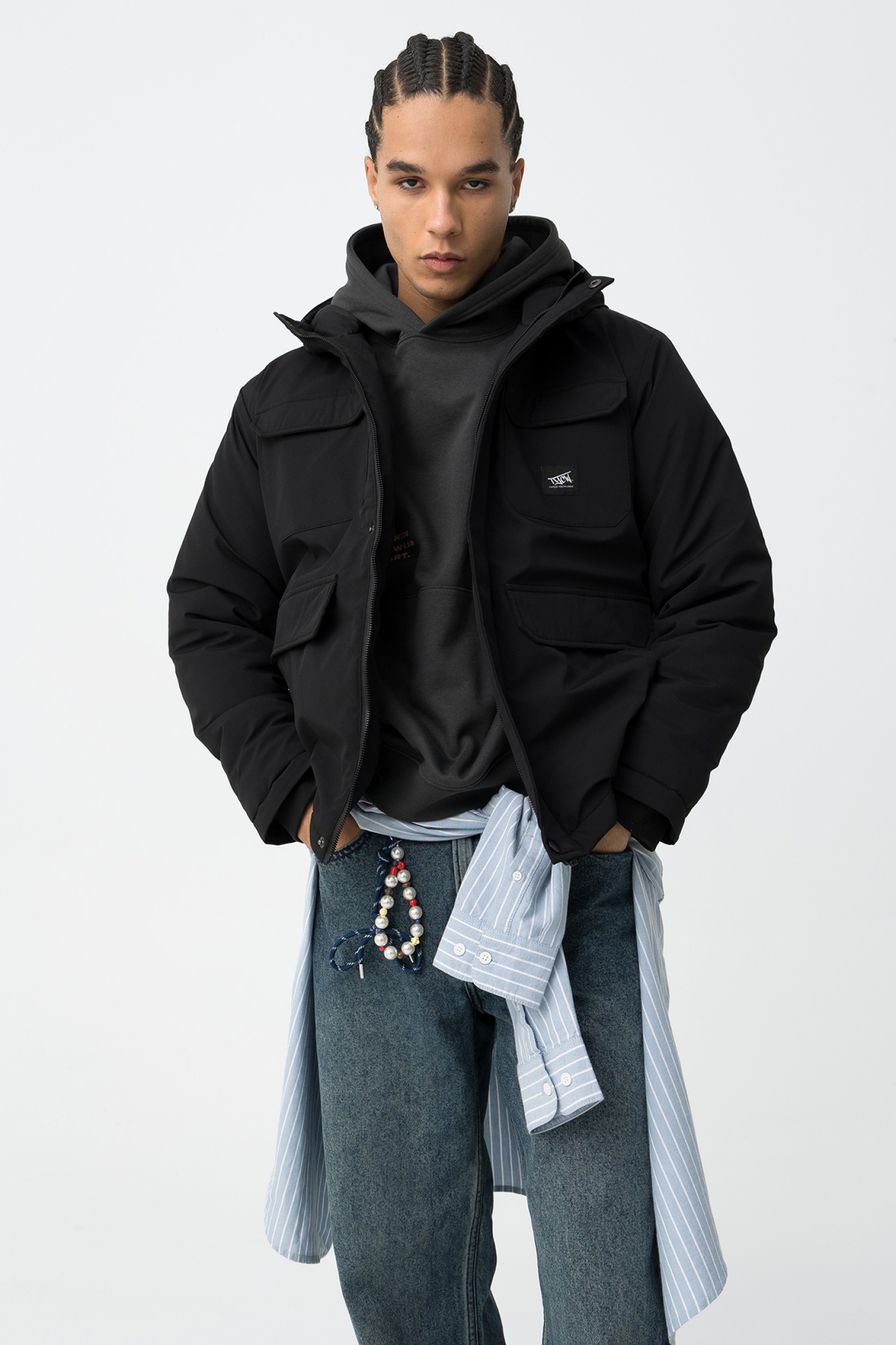 Casaco Comprido Acolchoado