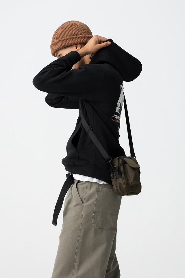 Hoodie Preto Estampado