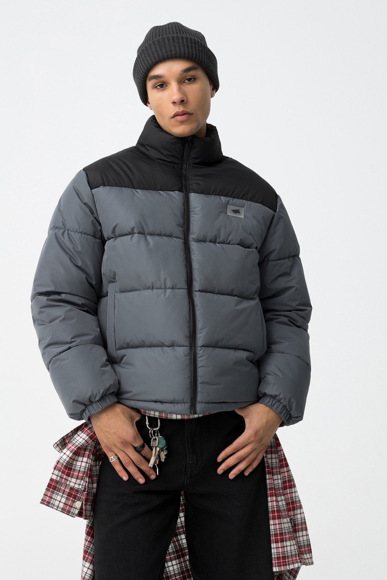 Casaco Acolchoado Relaxed Fit