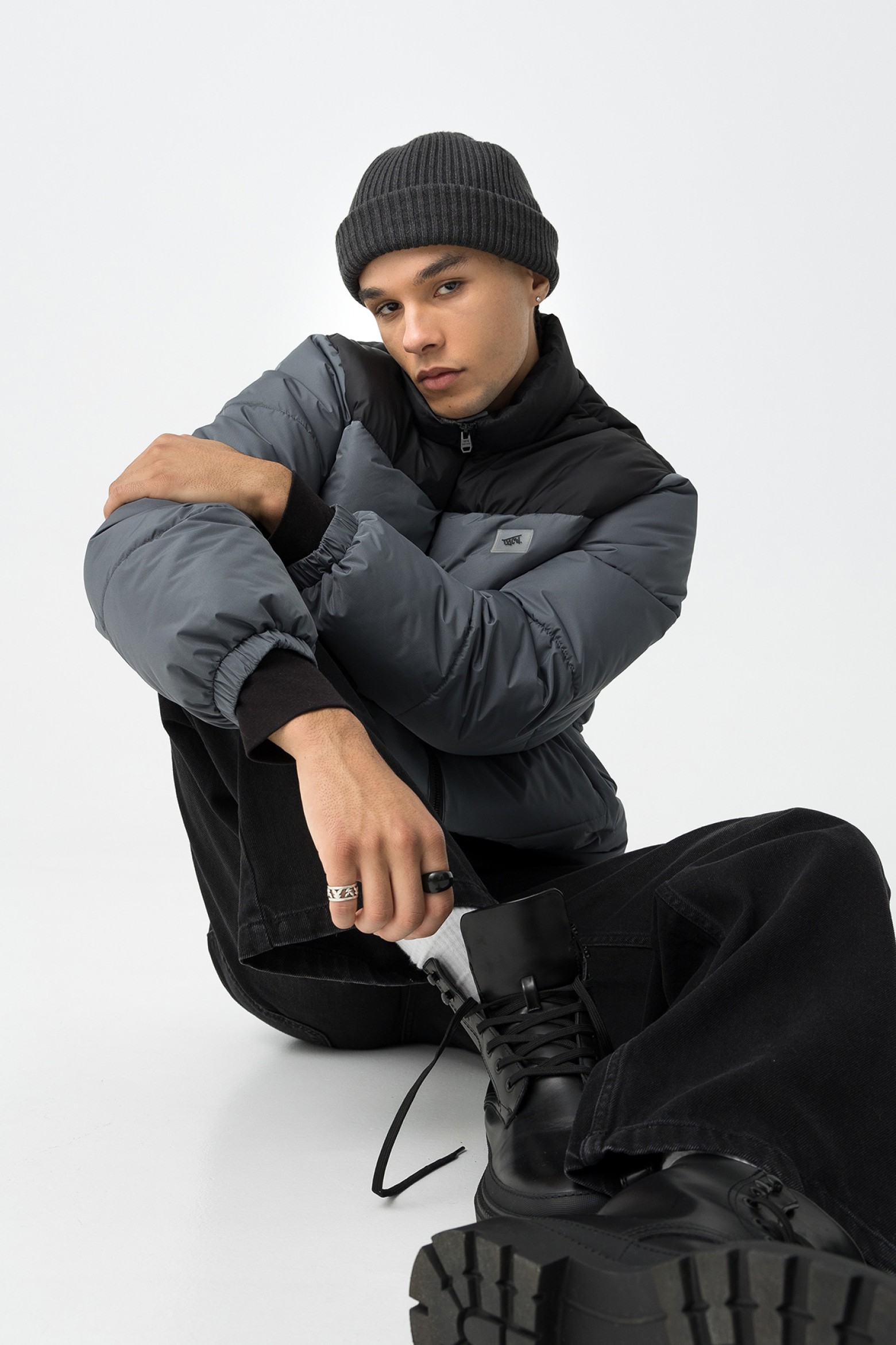 Casaco Acolchoado Relaxed Fit