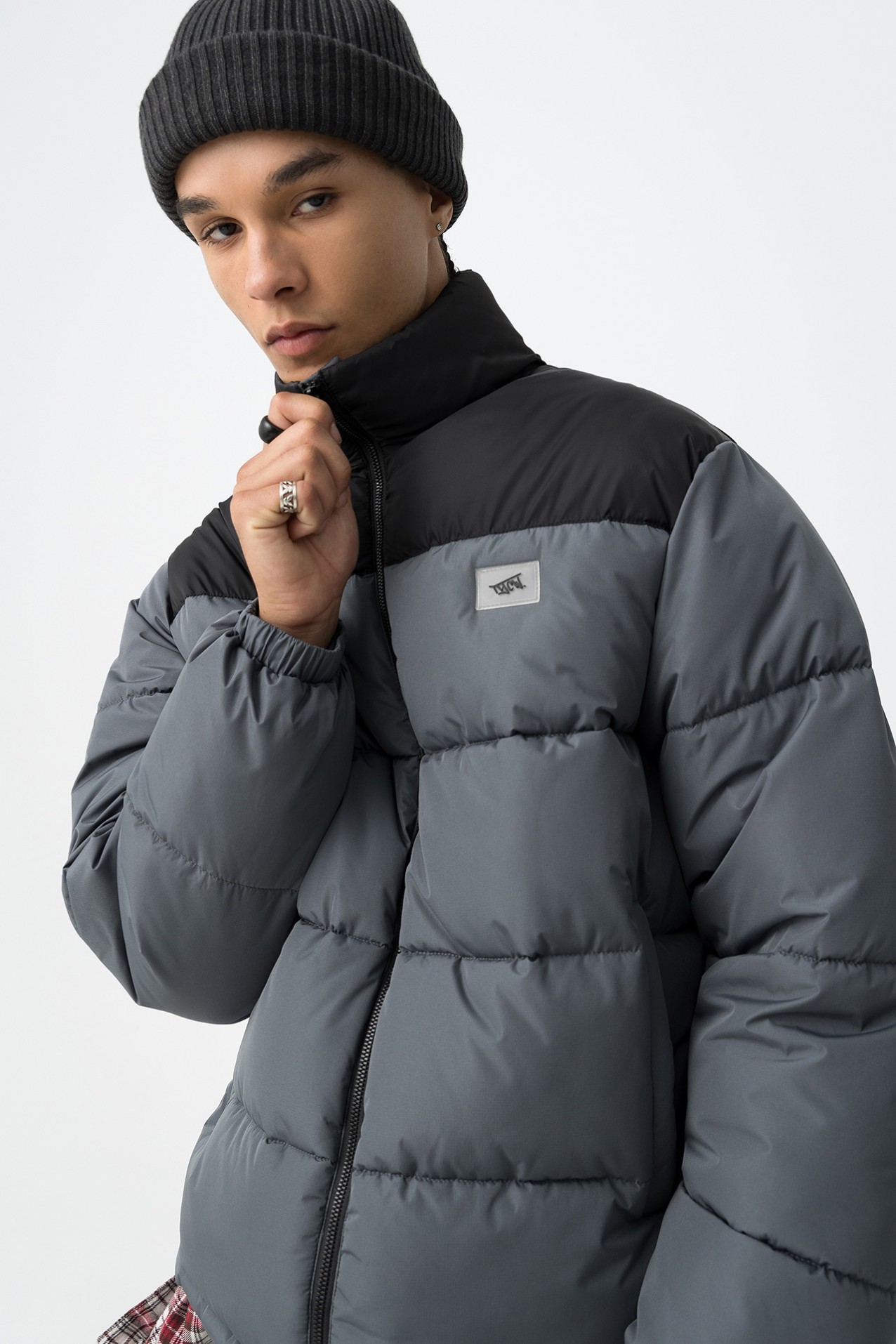 Casaco Acolchoado Relaxed Fit