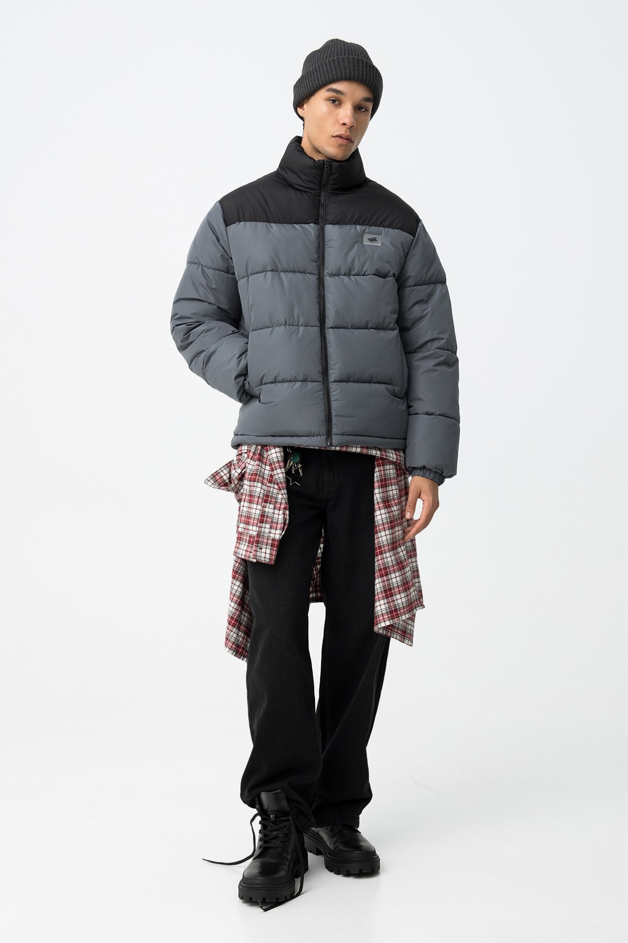 Casaco Acolchoado Relaxed Fit