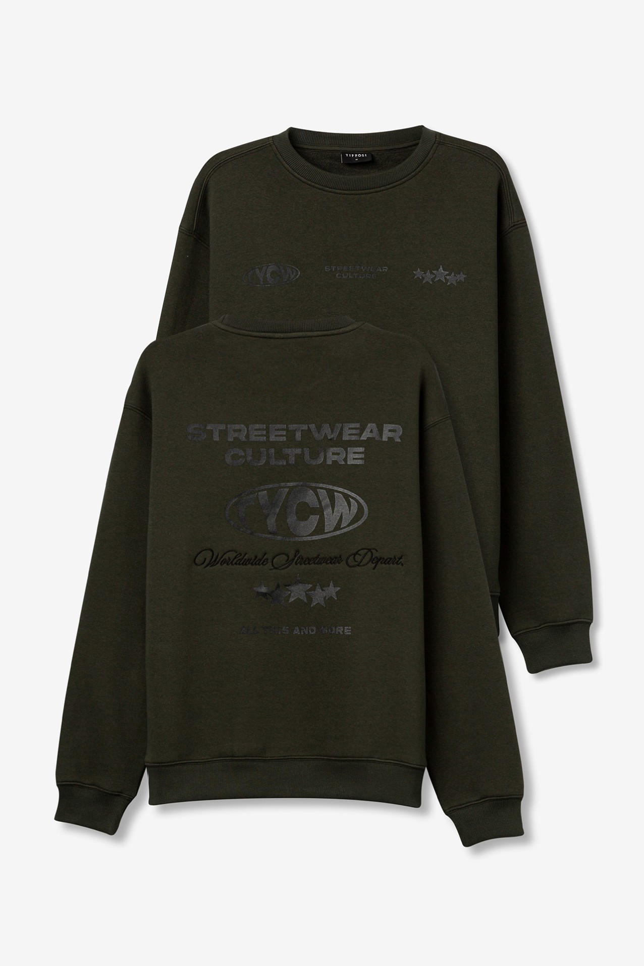 Sweatshirt Caqui Casual