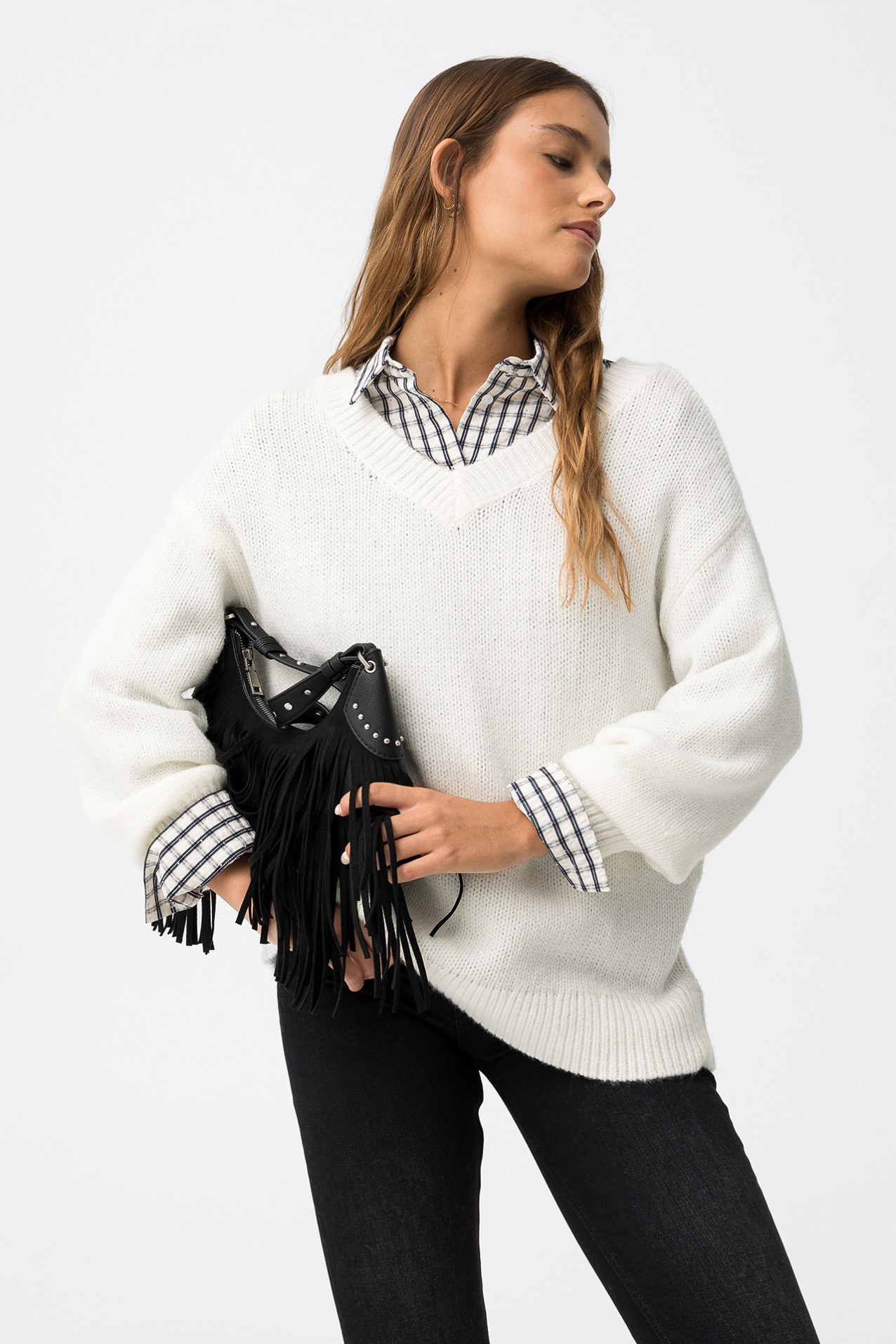 Camisola Oversize Bege