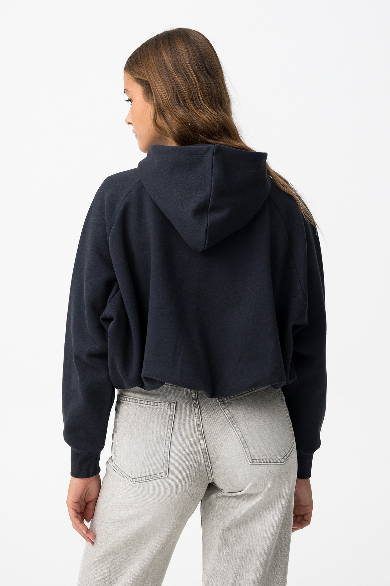 Casaco Oversize Azul Escuro