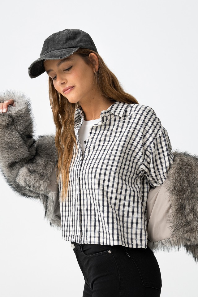 Camisa Relaxed Xadrez