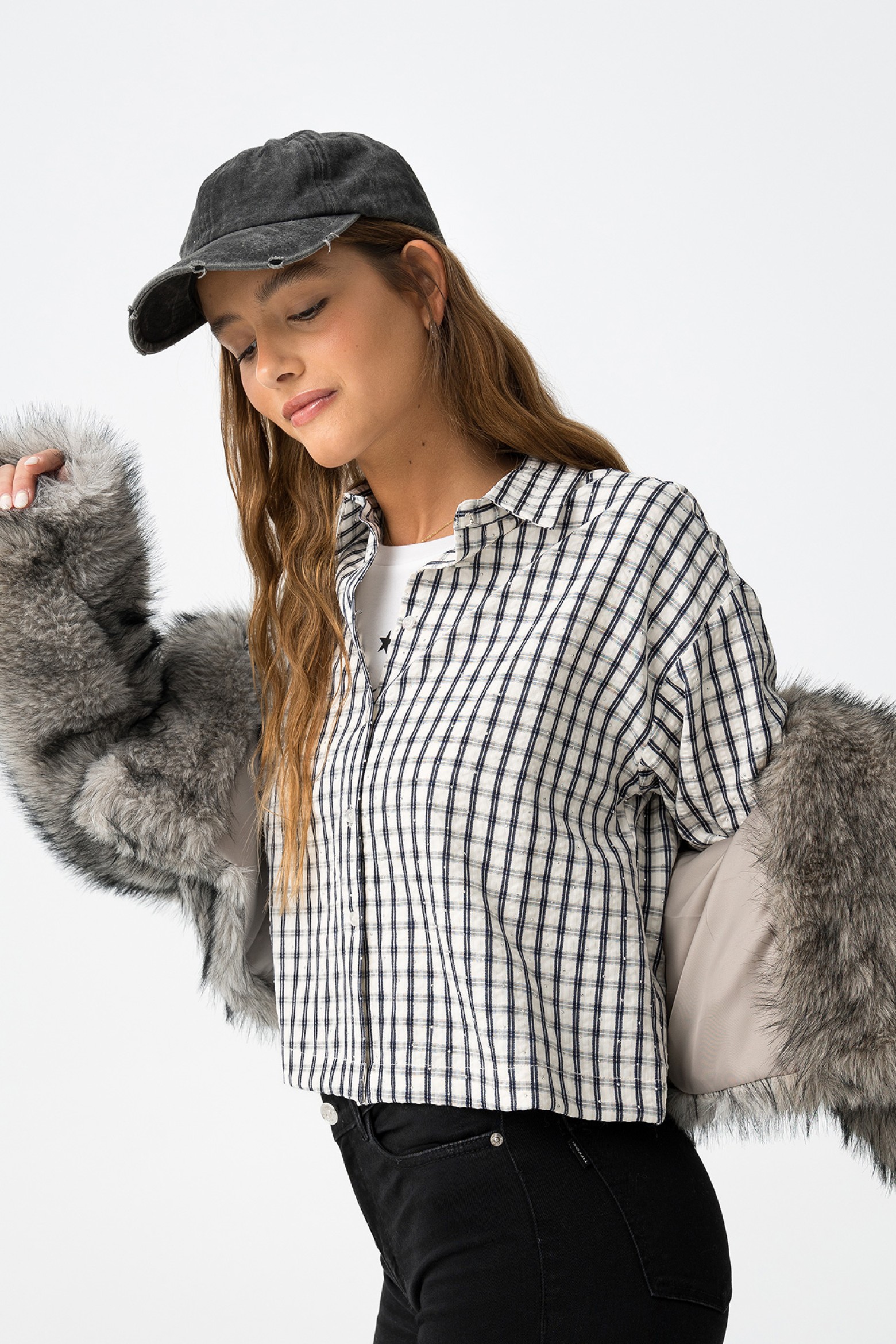 Camisa Relaxed Xadrez