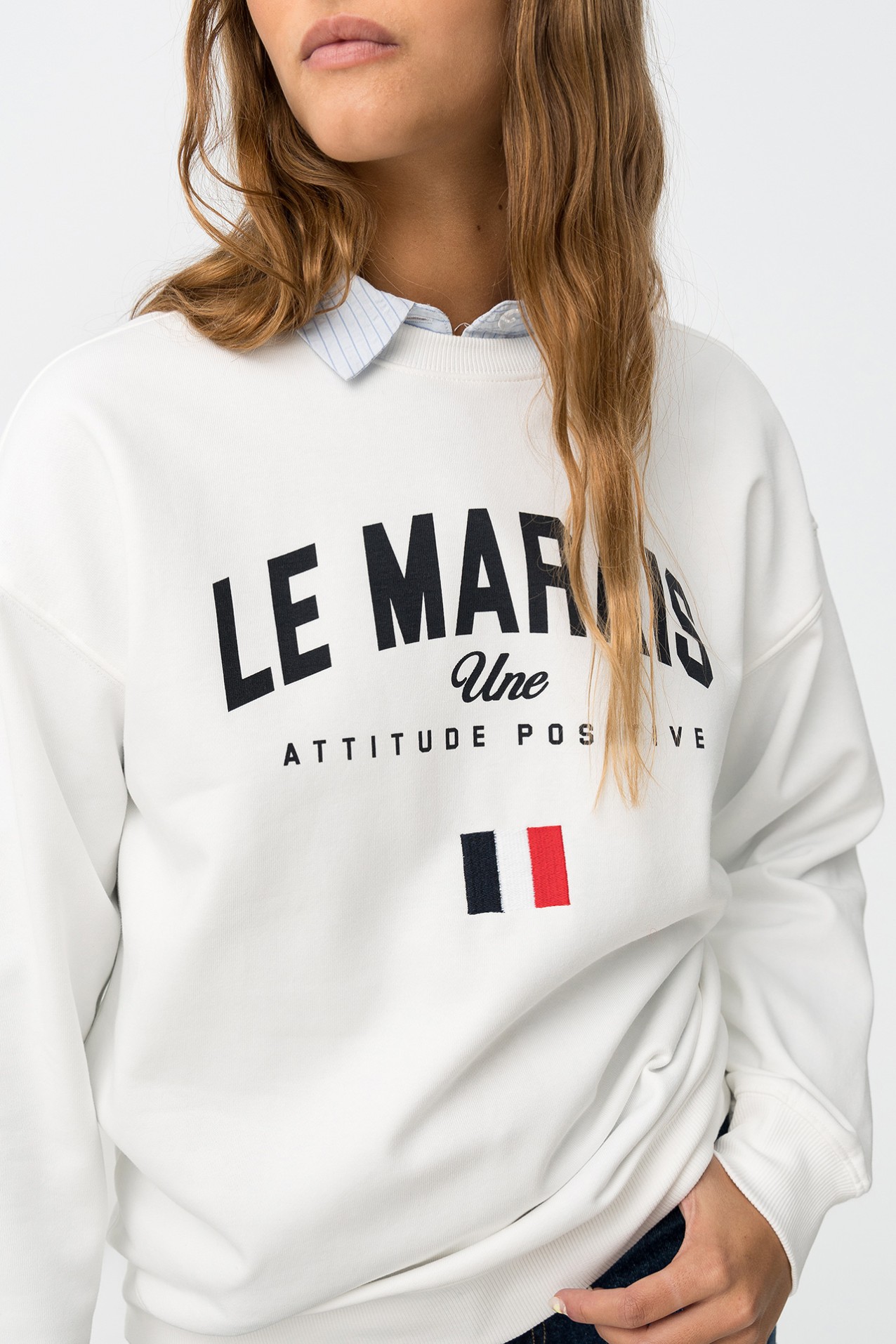 White Le Marais Sweatshirt