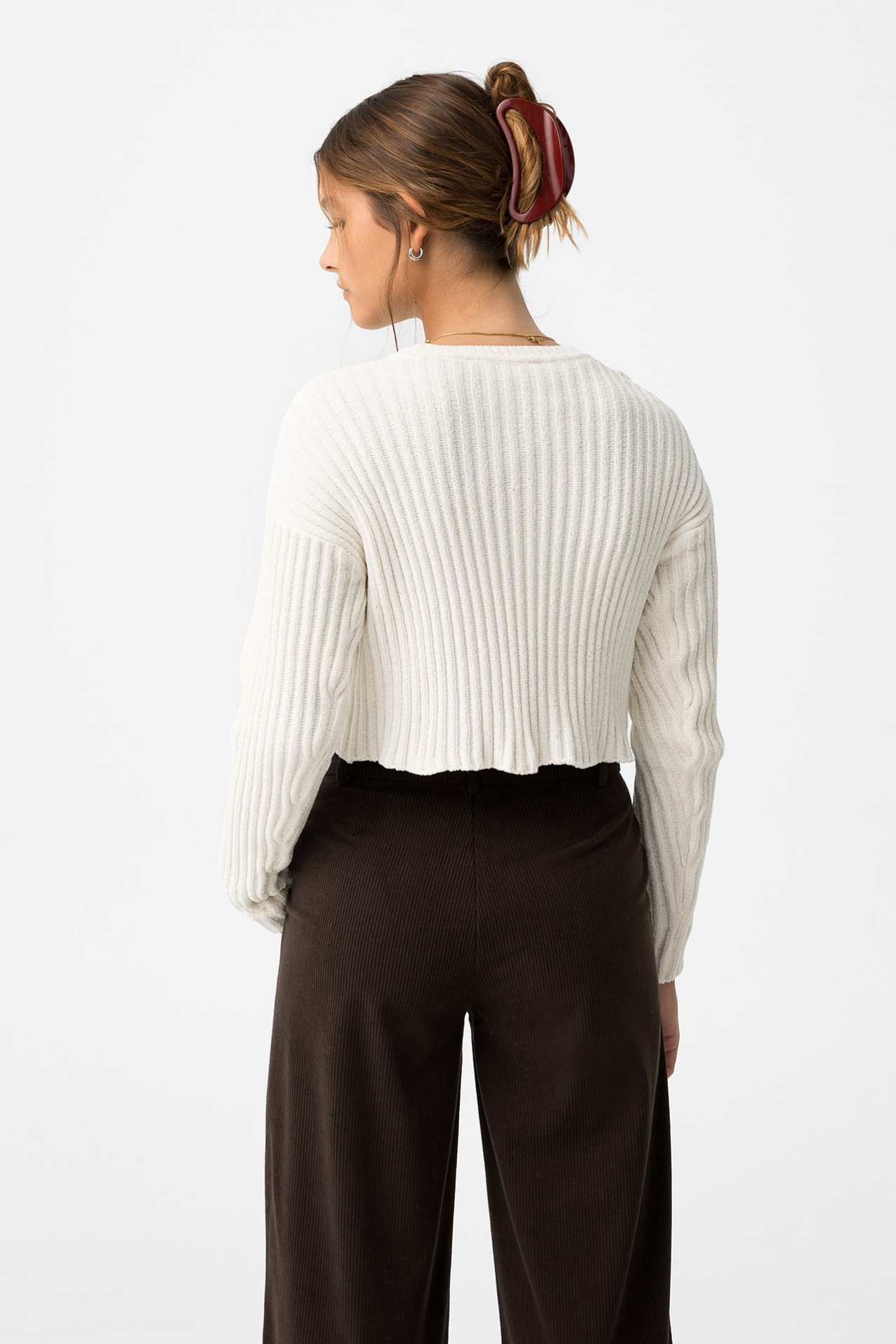 Camisola Cropped Relaxed Fit