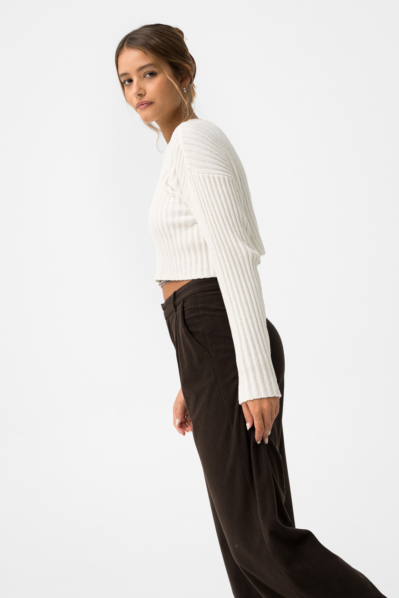 Camisola Cropped Relaxed Fit