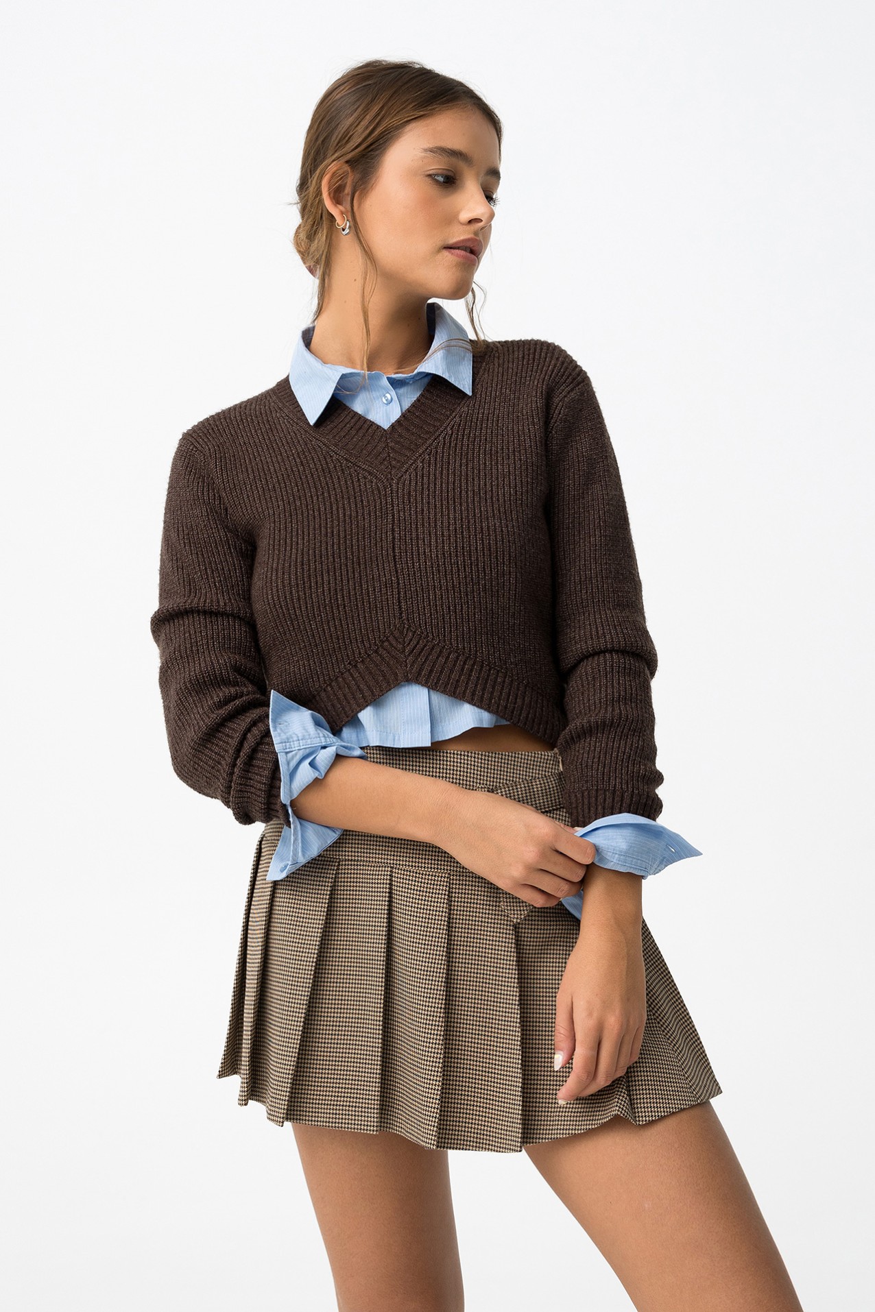 Chocolate Knit Sweater