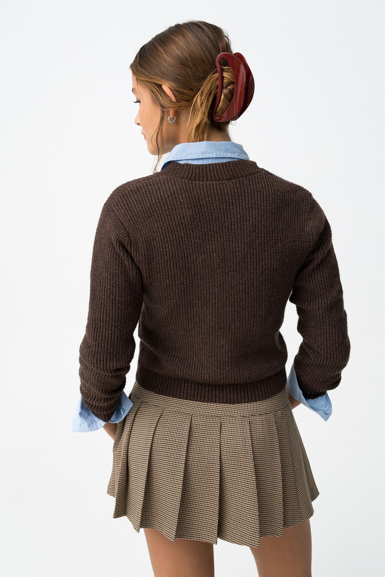 Chocolate Knit Sweater