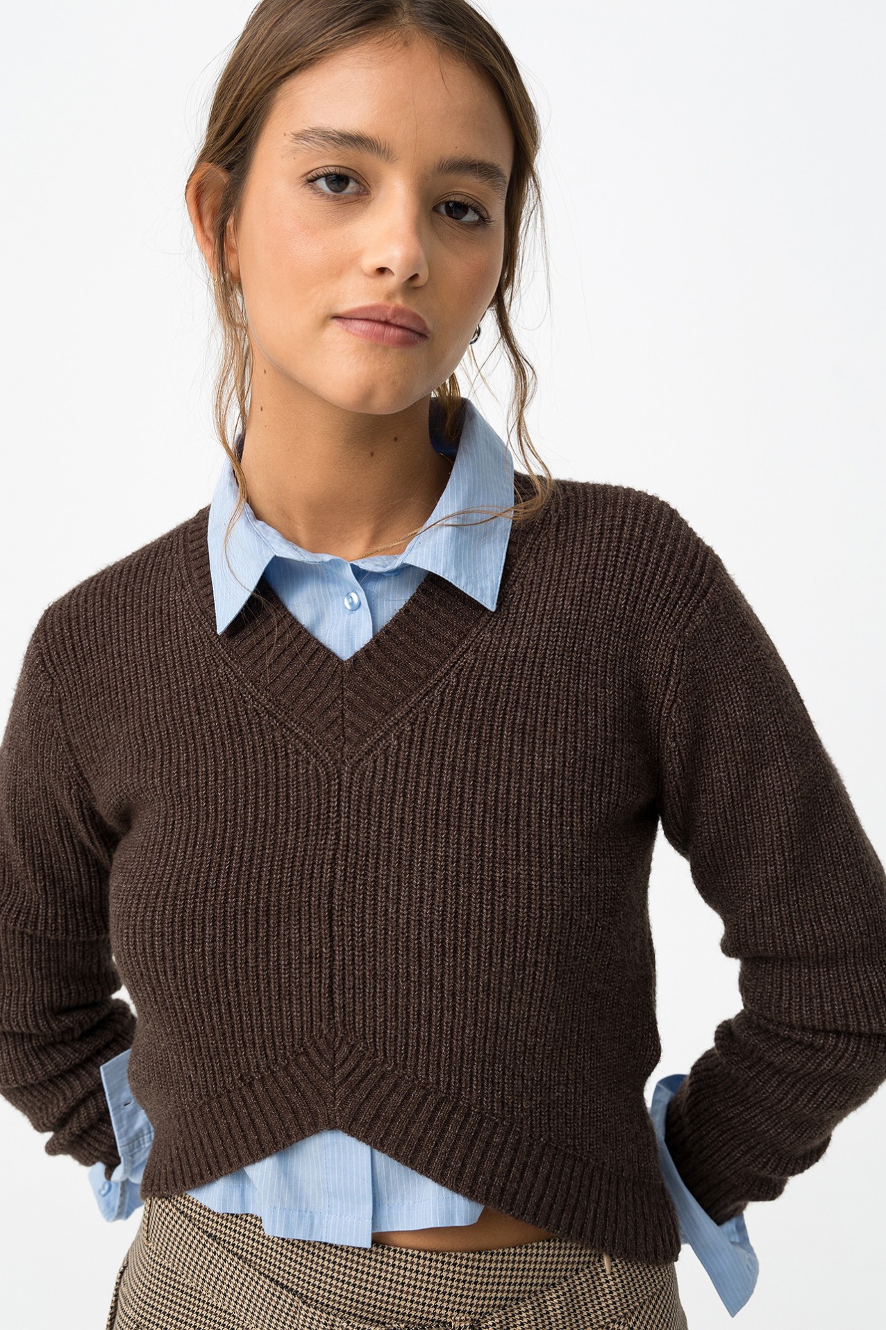 Chocolate Knit Sweater