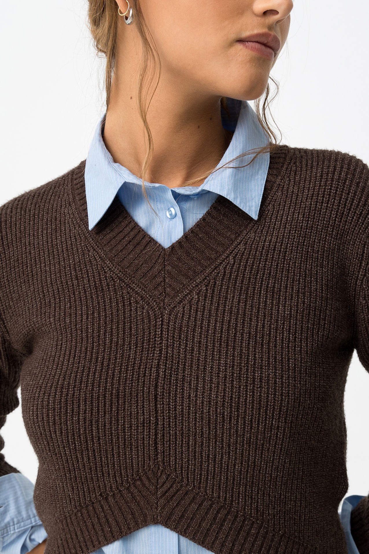 Chocolate Knit Sweater