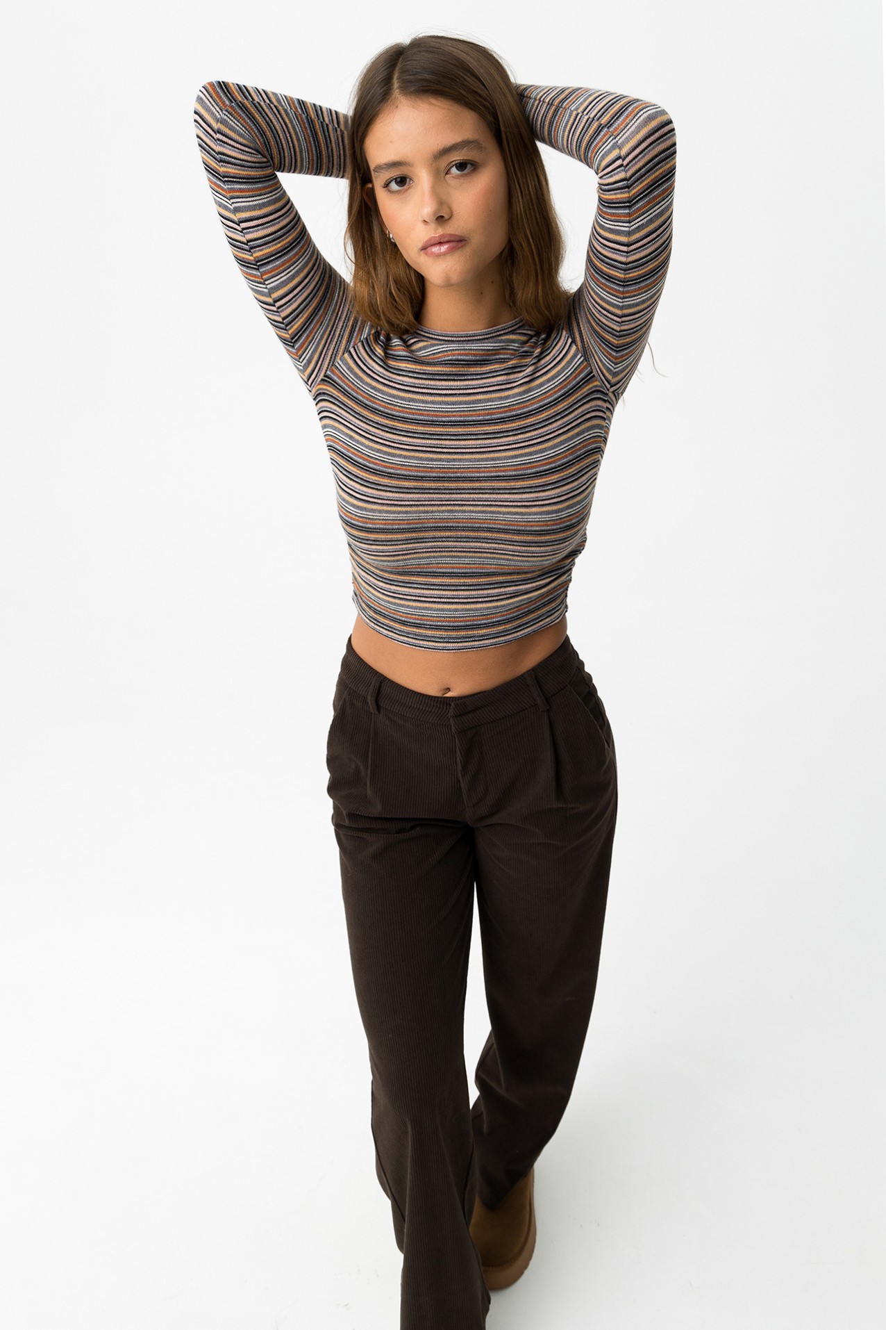 T-shirt Super Slim Listrada