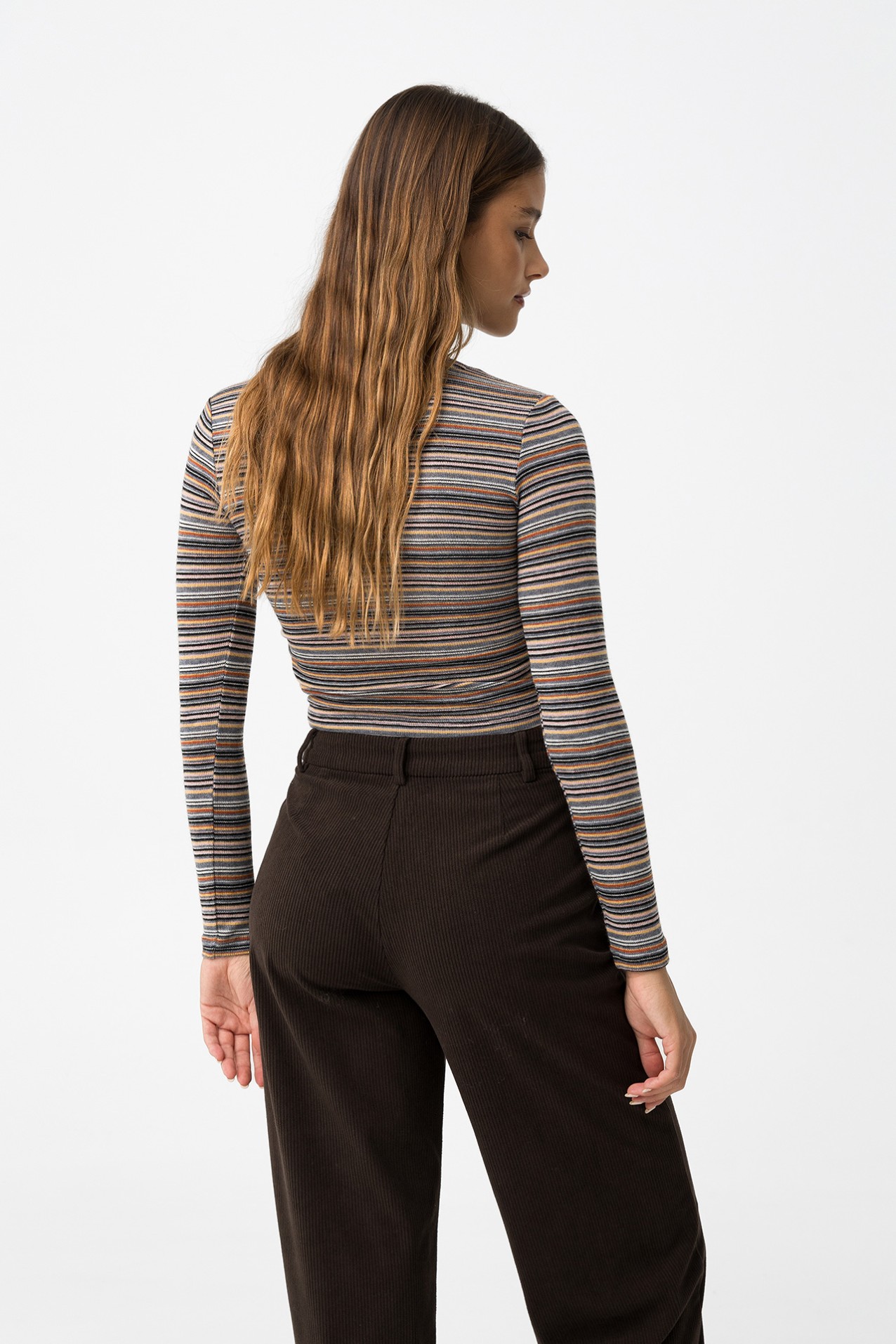 T-shirt Super Slim Listrada