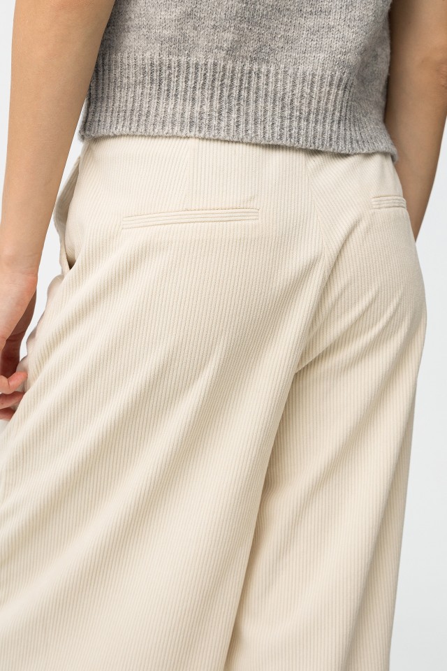 Calças Palazzo Bege Calças Palazzo Bege